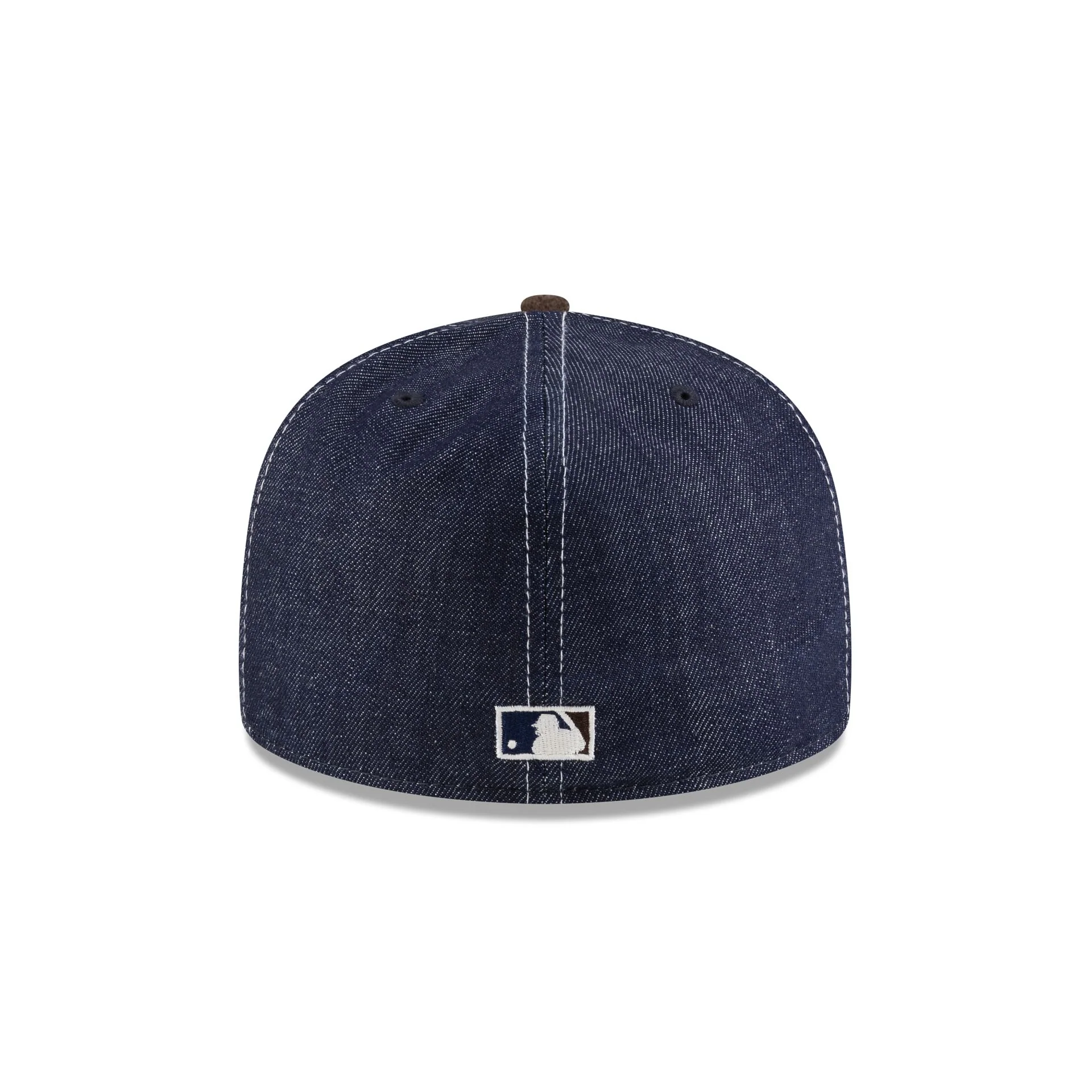 Houston Astros Houston Pack Denim Alternate Cooperstown Logo 59FIFTY A-Frame Fitted Hat - Image 6