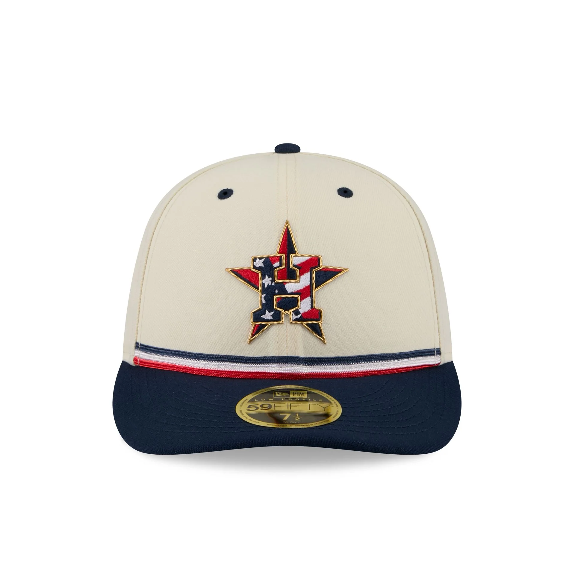 Houston Astros Independence Day 2026 Low Profile 59FIFTY Fitted Hat - Image 2