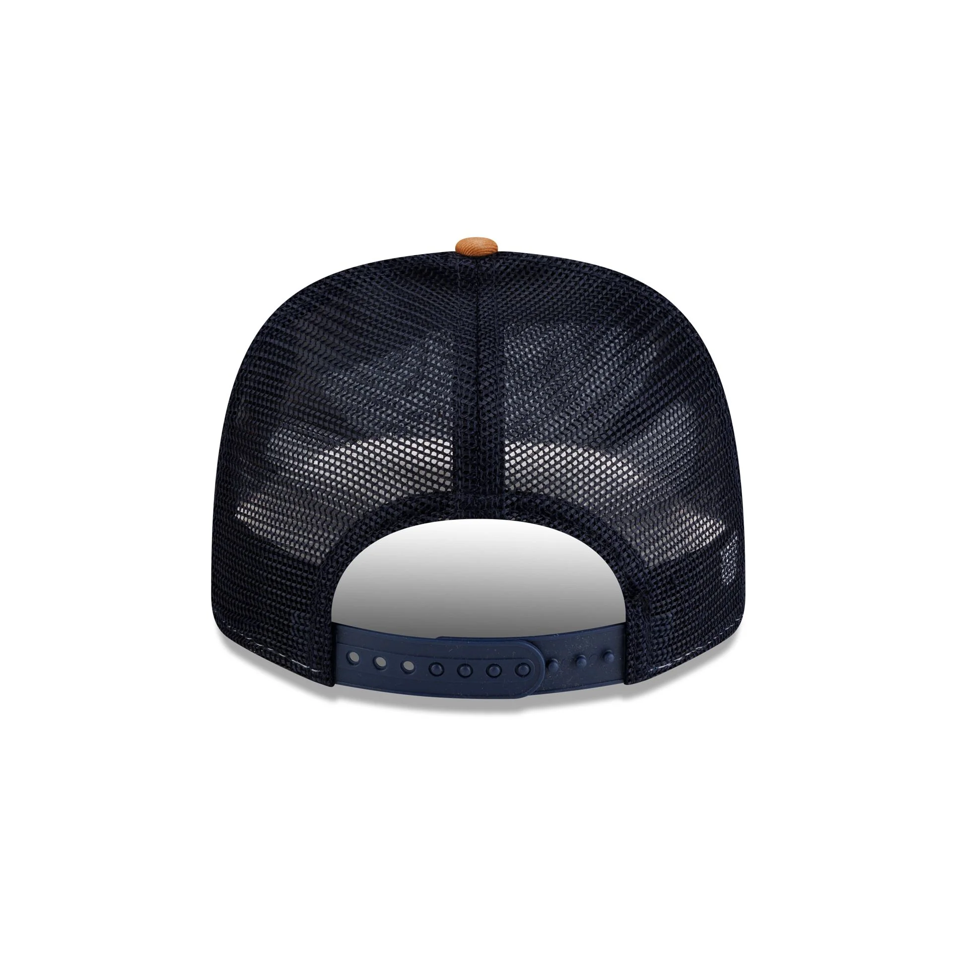 Houston Astros Light Bronze Split Panel 9SEVENTY Trucker Hat - Image 6