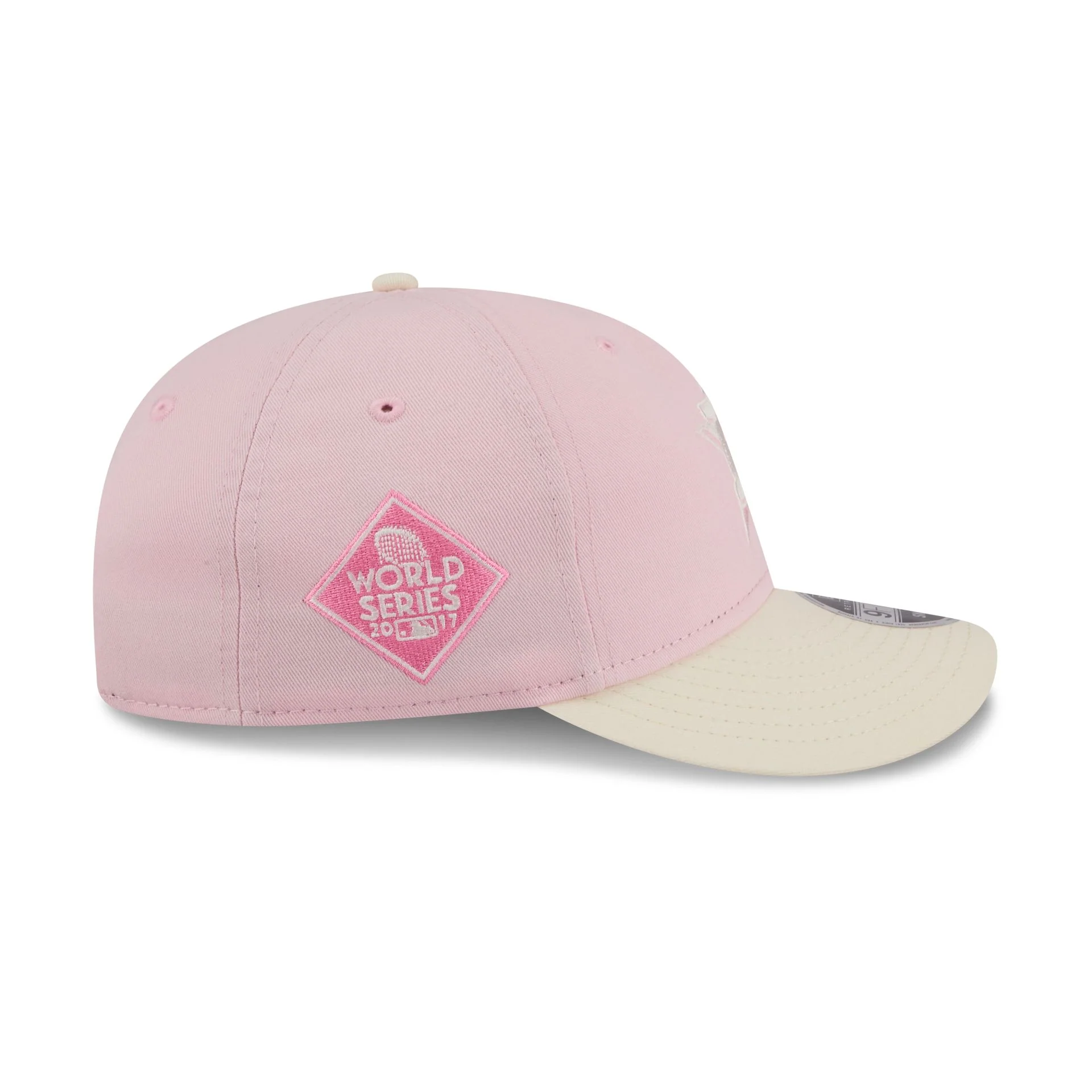 Houston Astros Light Pink Retro Crown 9FIFTY Snapback Hat - Image 4