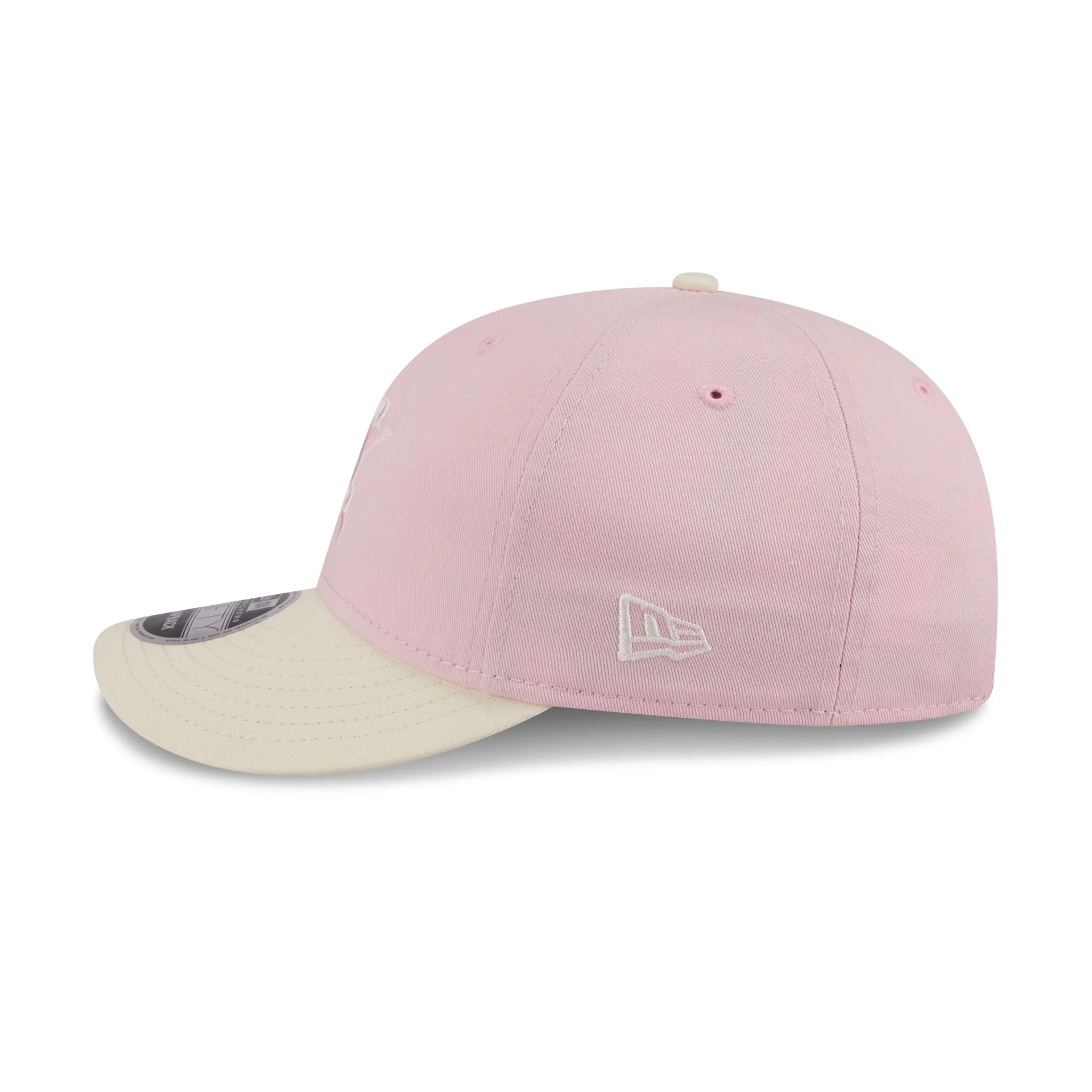 Houston Astros Light Pink Retro Crown 9FIFTY Snapback Hat - Image 5