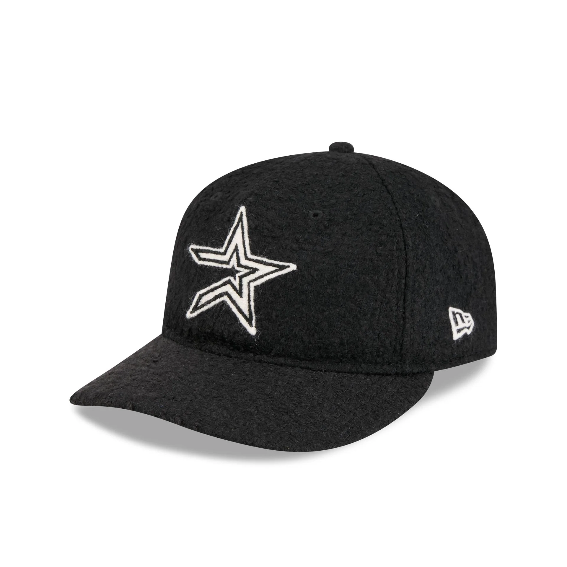 Houston Astros Navy Merino & Cashmere Moon Retro Crown 9FIFTY Adjustable Hat - Image 3