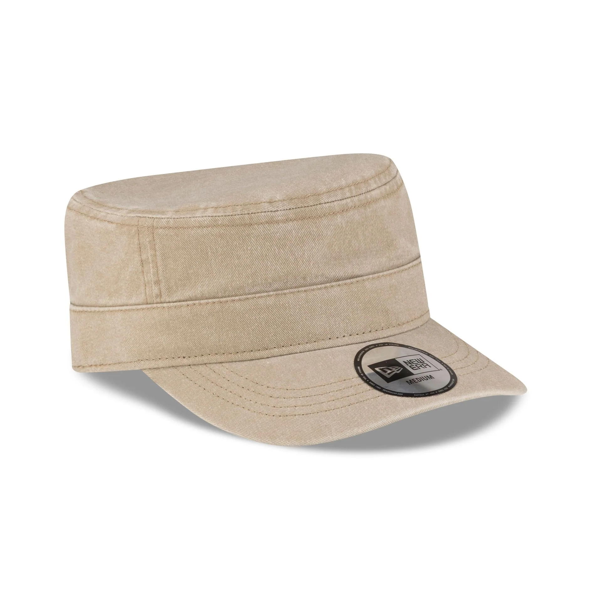 Houston Astros Pigment Dye Khaki Military Cap - Image 3