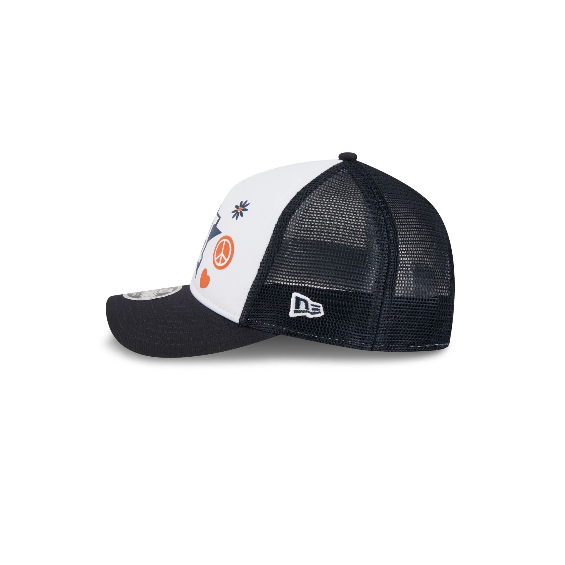 Houston Astros Play Kids 9FORTY M-Crown A-Frame Trucker Hat - Image 4