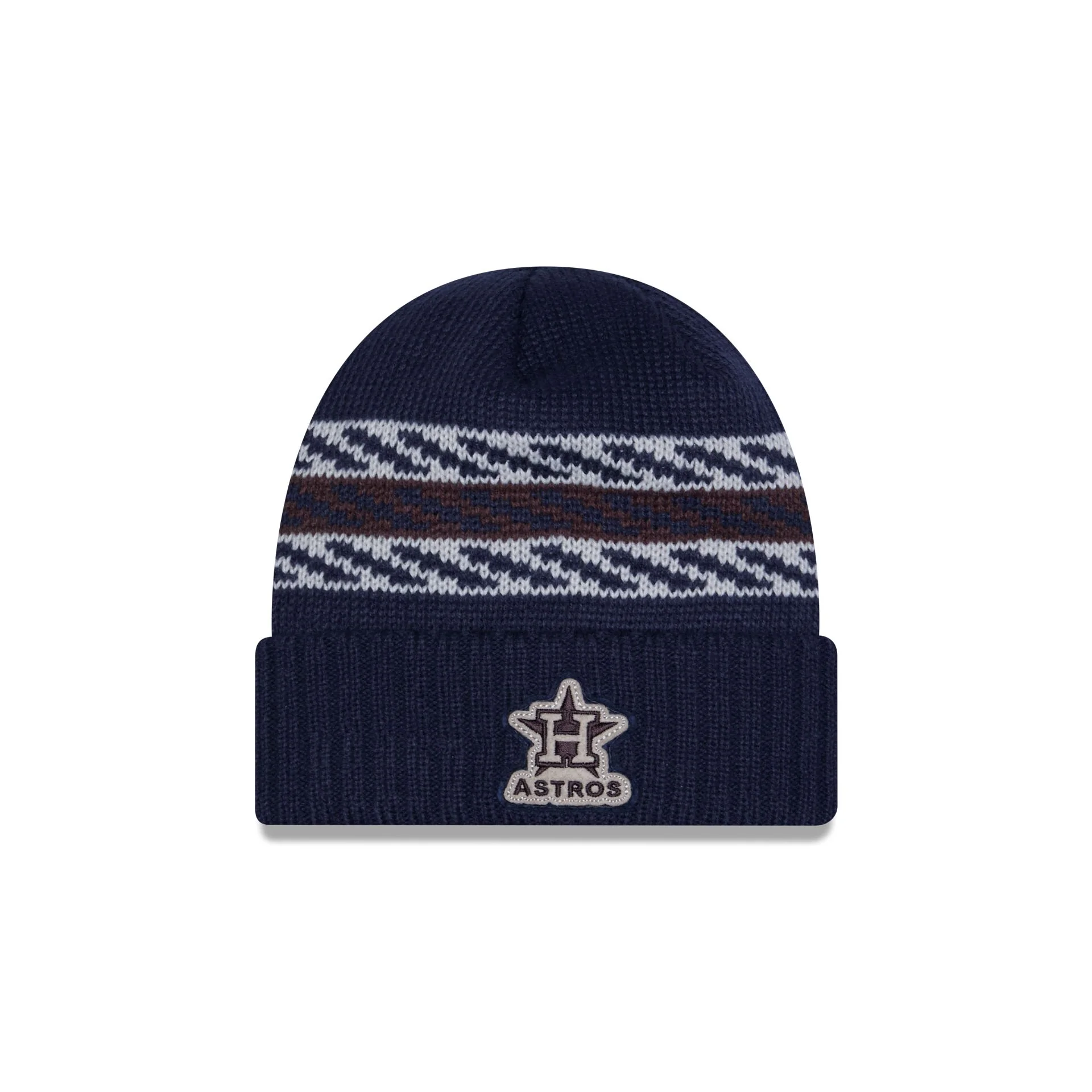Houston Astros Quilted Cuff Knit Hat