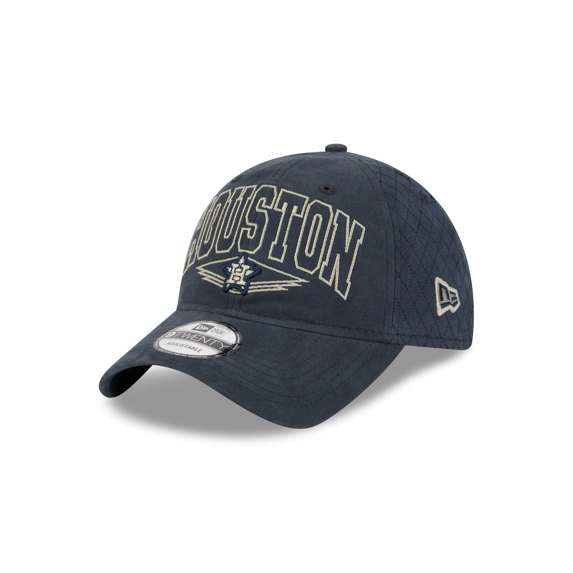 Houston Astros Quilted Wordmark 9TWENTY Adjustable Hat
