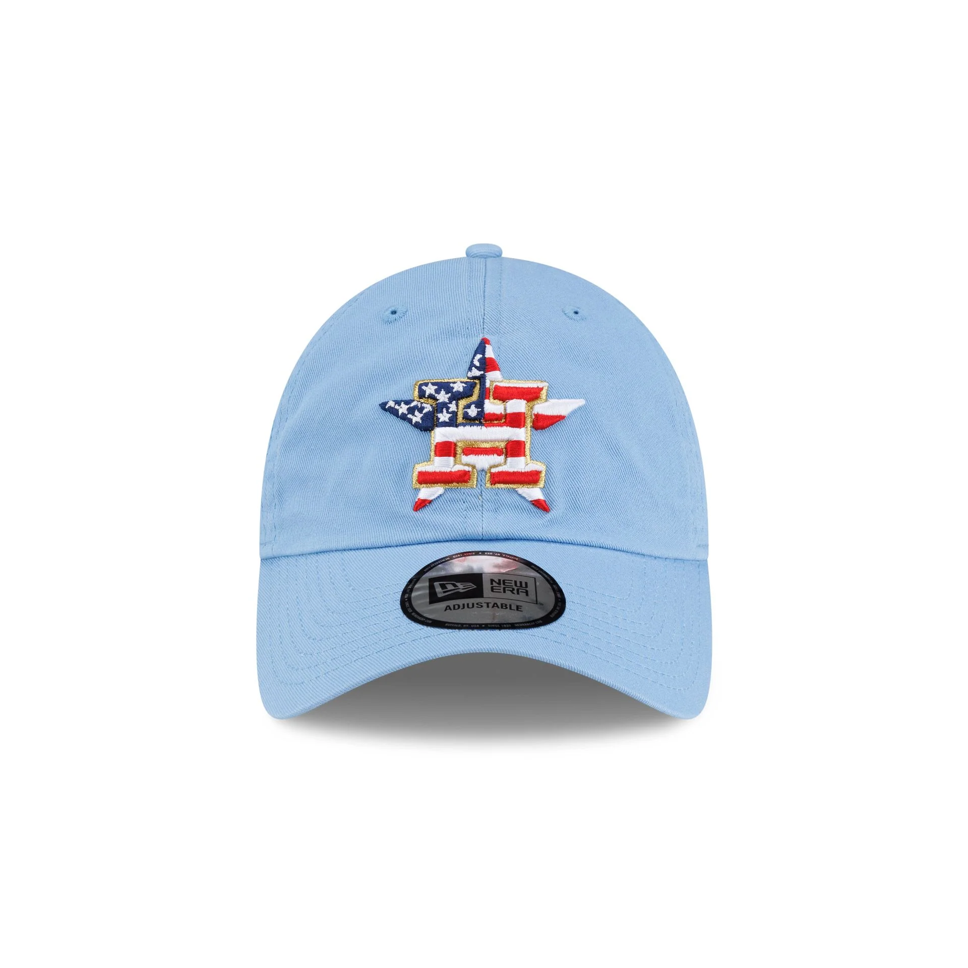 Houston Astros Red, White & Blue Casual Classic Adjustable Hat - Image 2