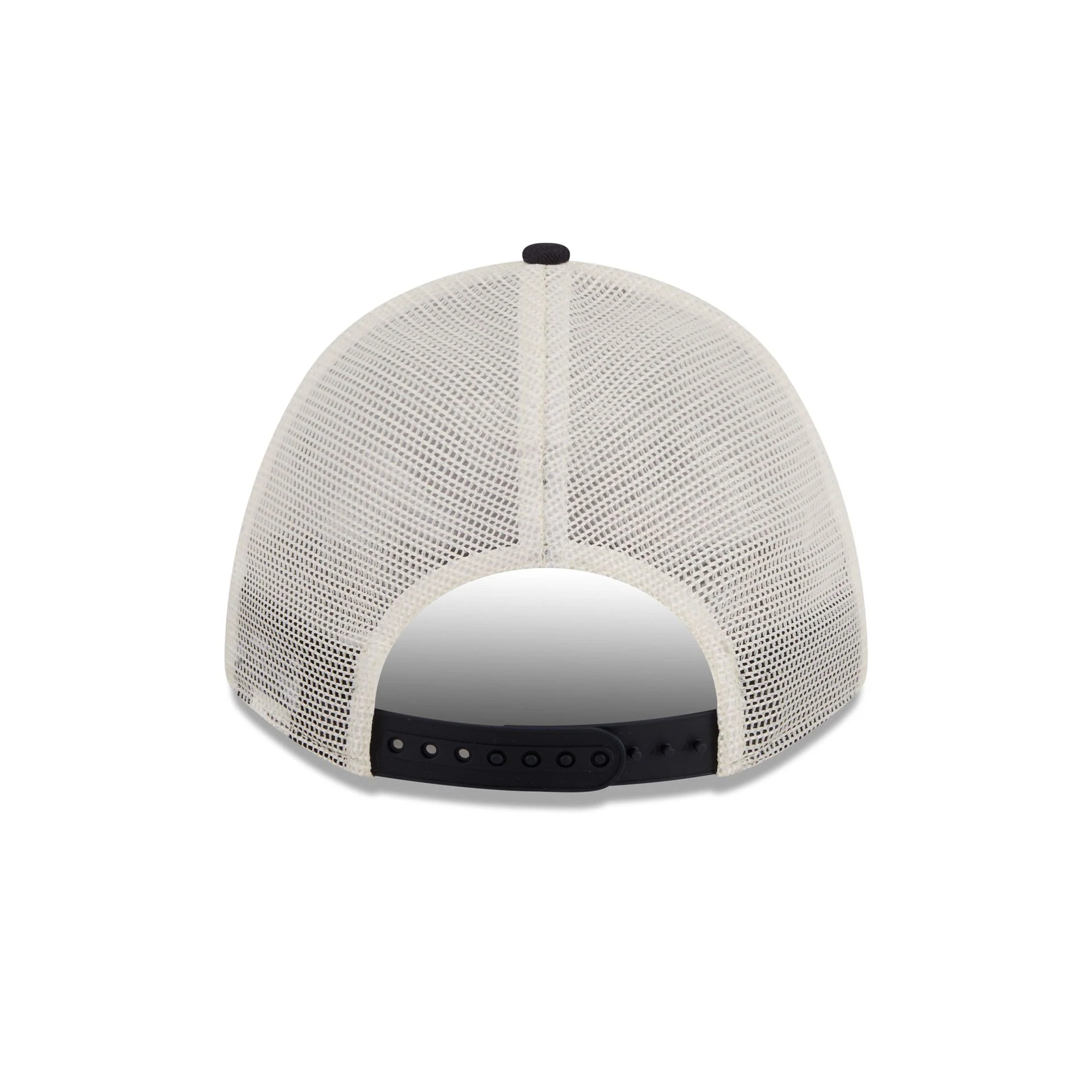 Houston Astros Retro Chrome Women's White 9FORTY M-Crown A-Frame Trucker Hat - Image 6
