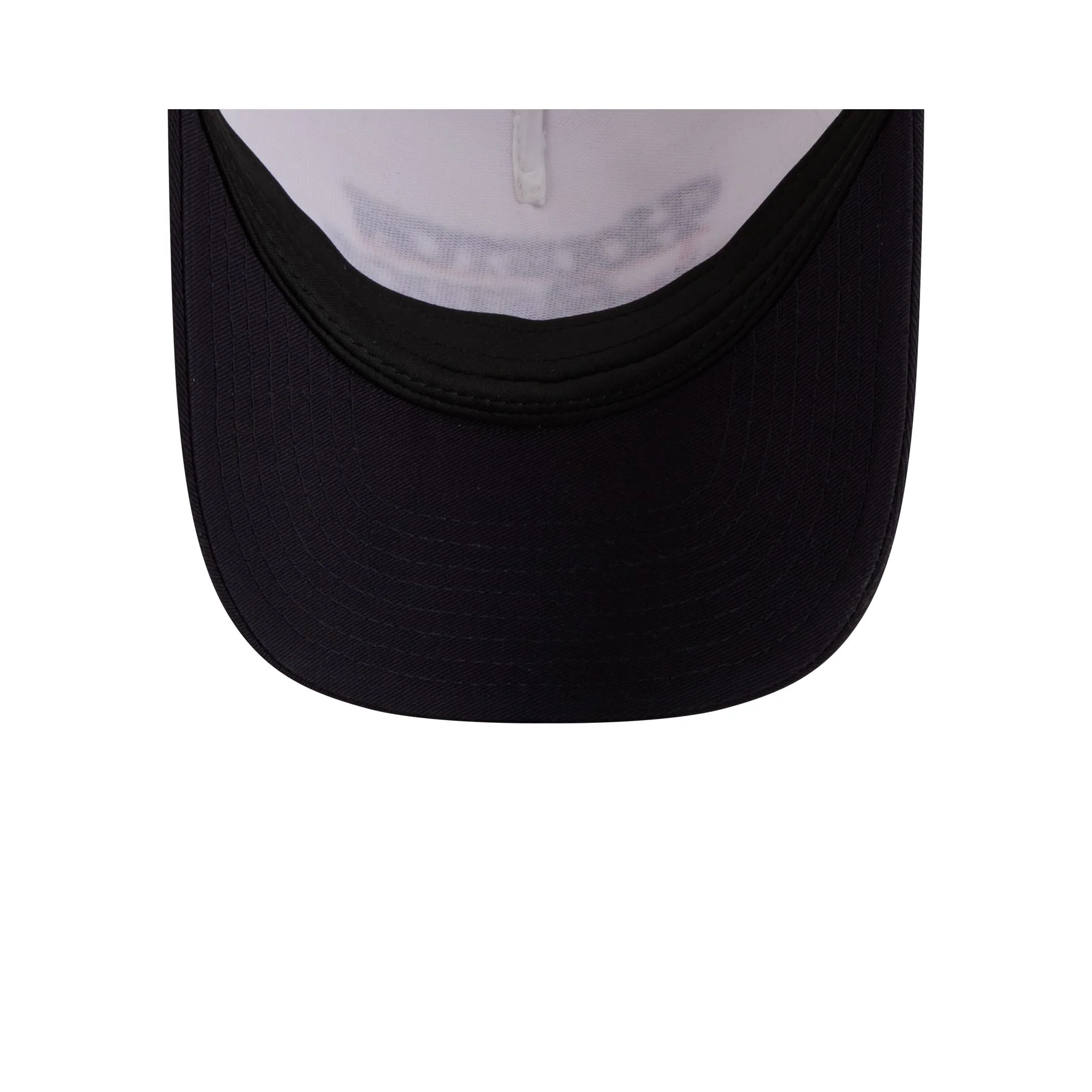Houston Astros Retro Chrome Women's White 9FORTY M-Crown A-Frame Trucker Hat - Image 7