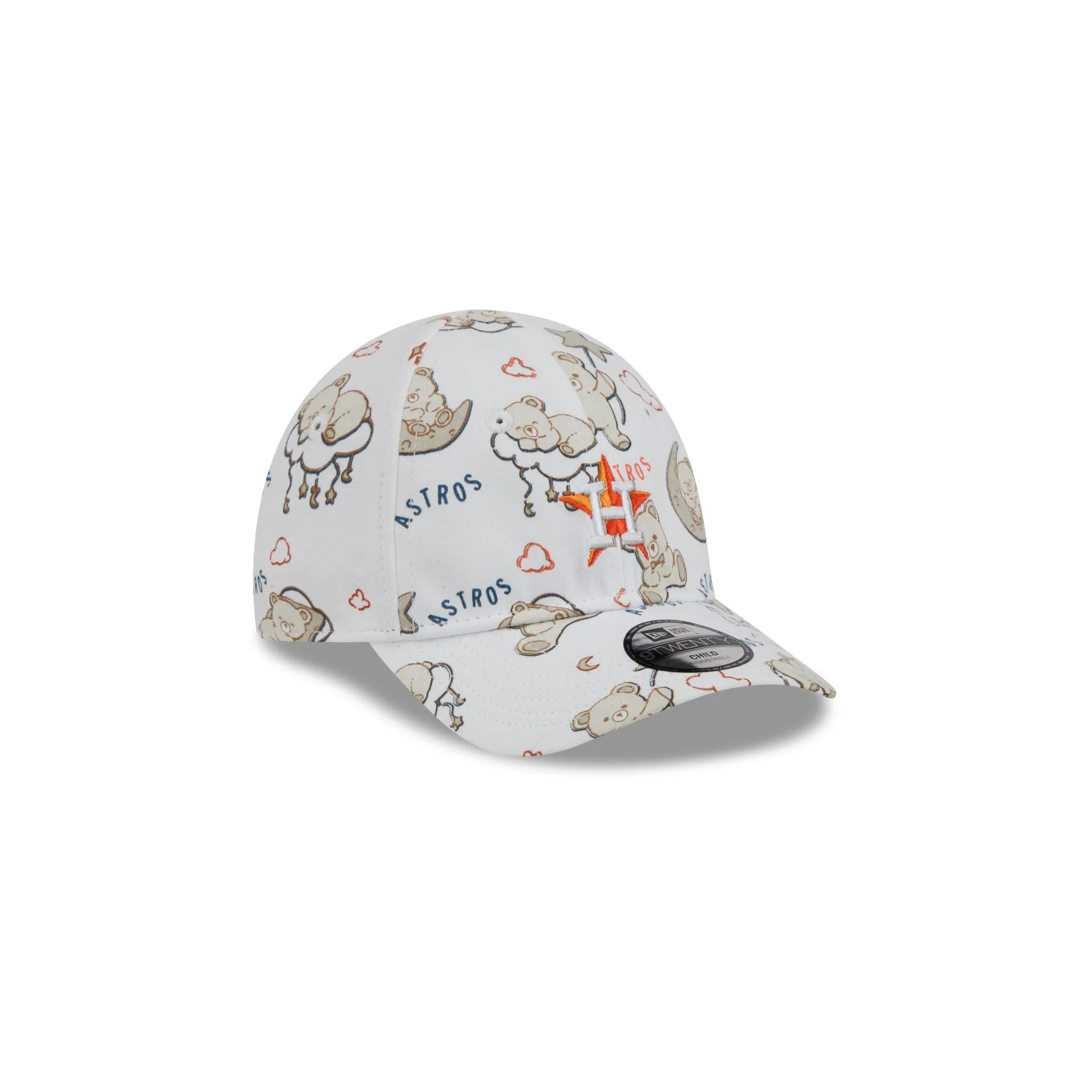 Houston Astros Teddy Kids 9TWENTY Adjustable Hat - Image 3