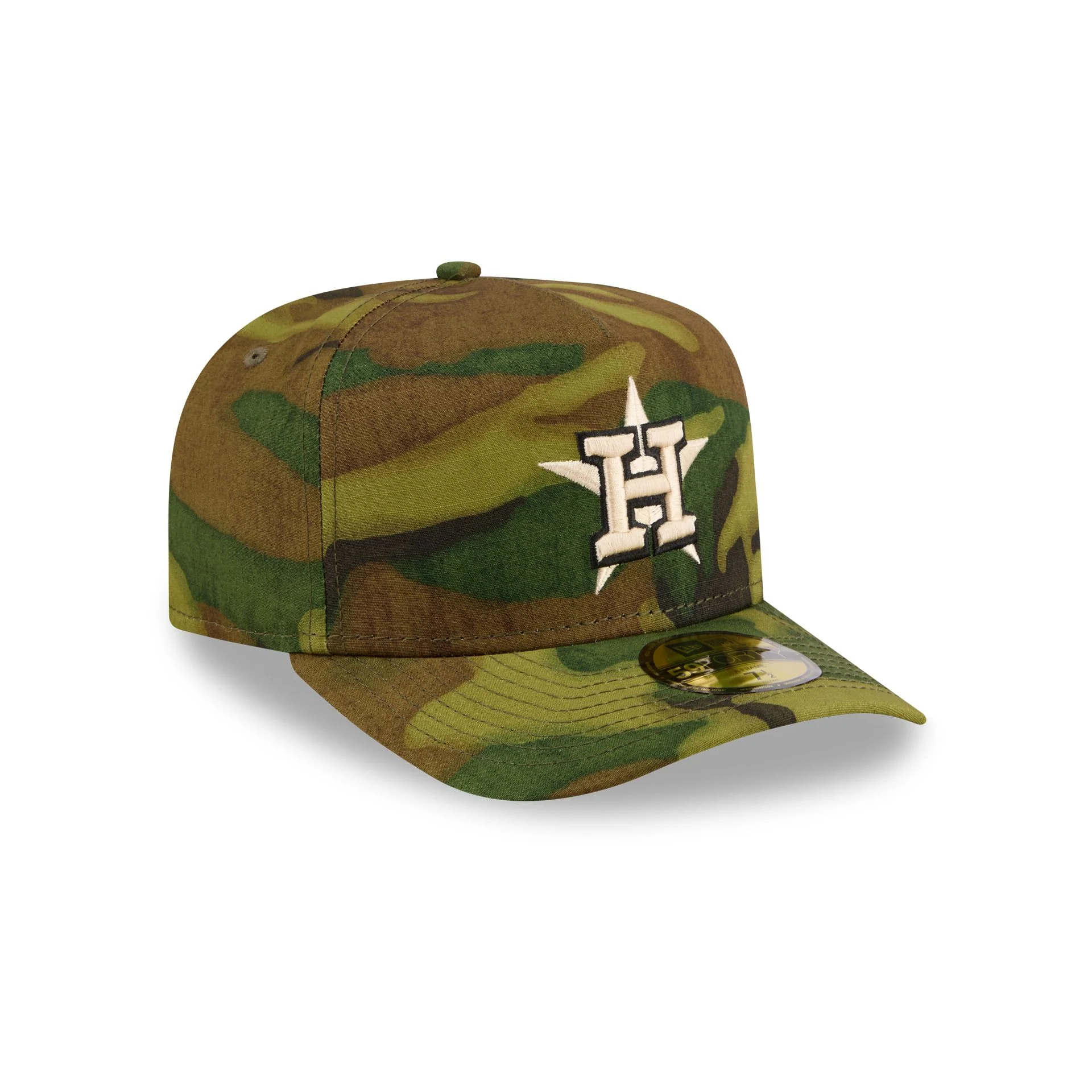 Houston Astros Three Looms Ripstop Camo 59FORTY A-Frame Fitted Hat - Image 3