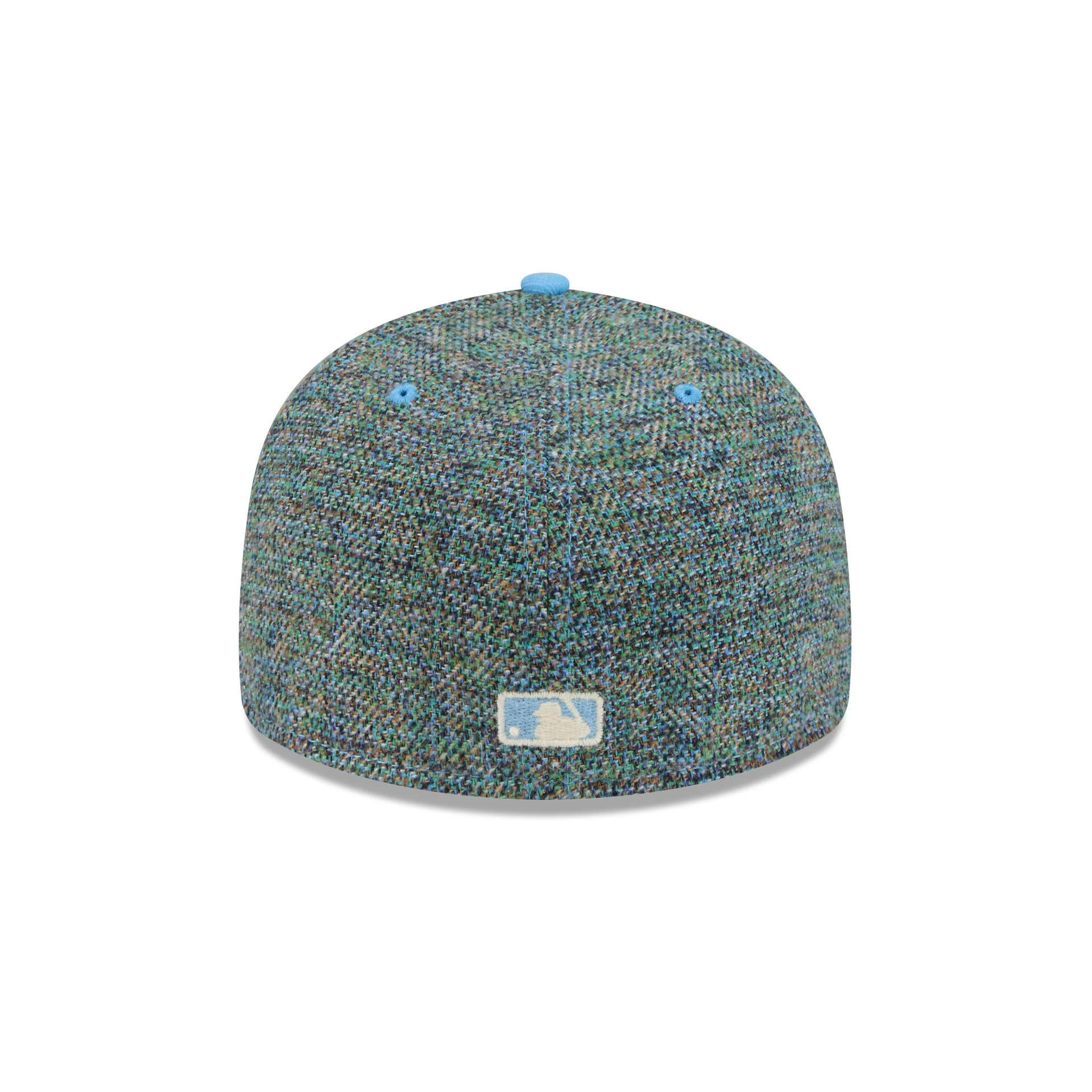 Houston Astros Three Looms Tweedy Cotton Radiant Blue 59FIFTY Fitted Hat - Image 6
