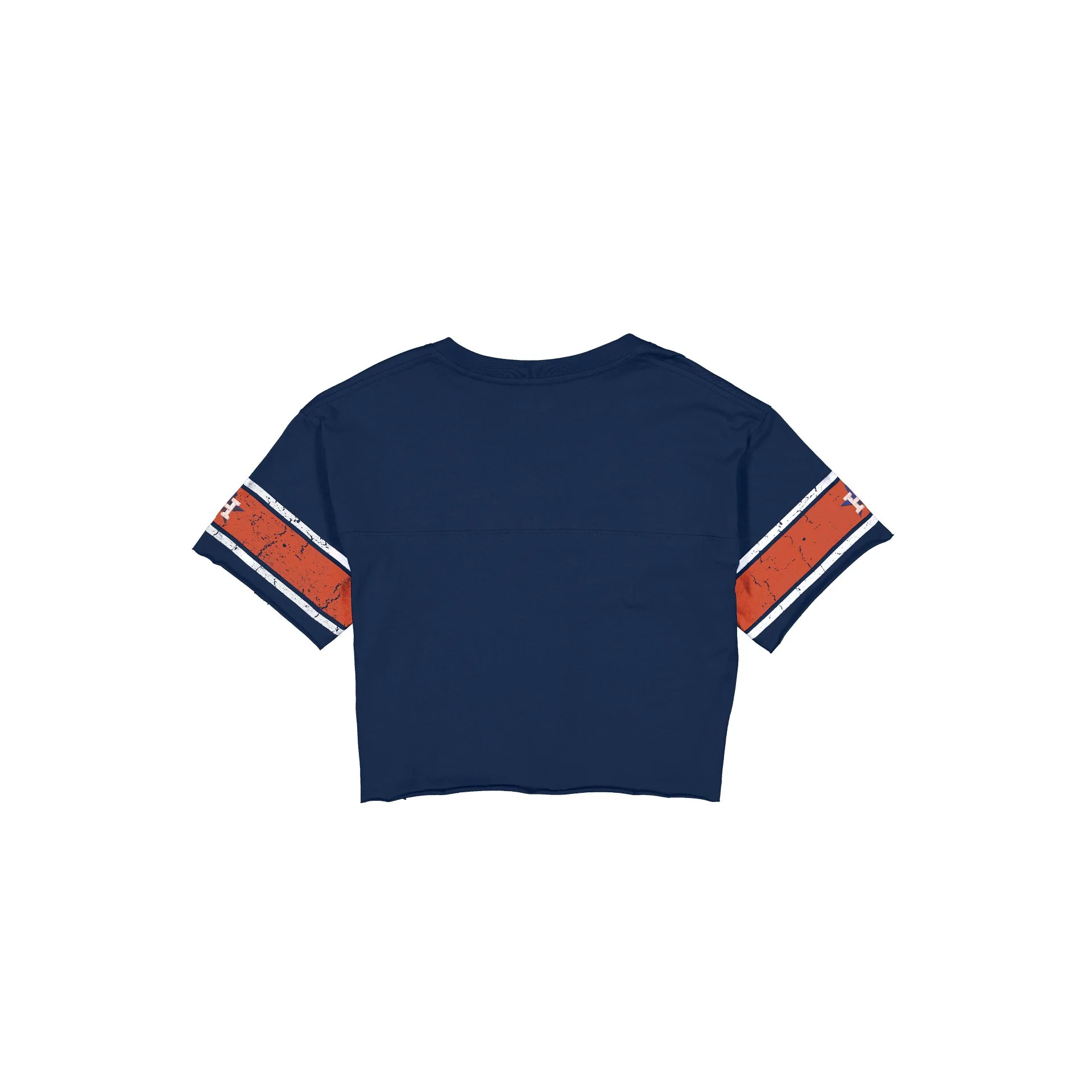 Houston Astros Throwback Women's Cropped T-Shirt - Image 2