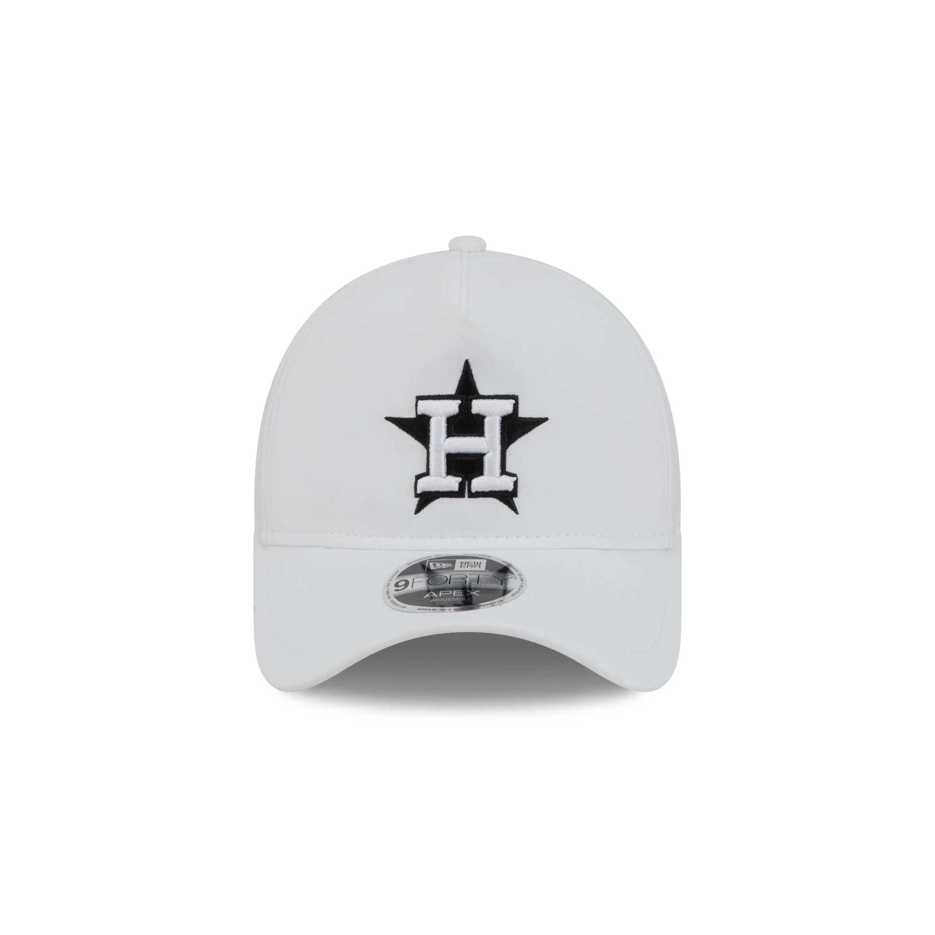 Houston Astros White 9FORTY APEX Snapback Hat - Image 2
