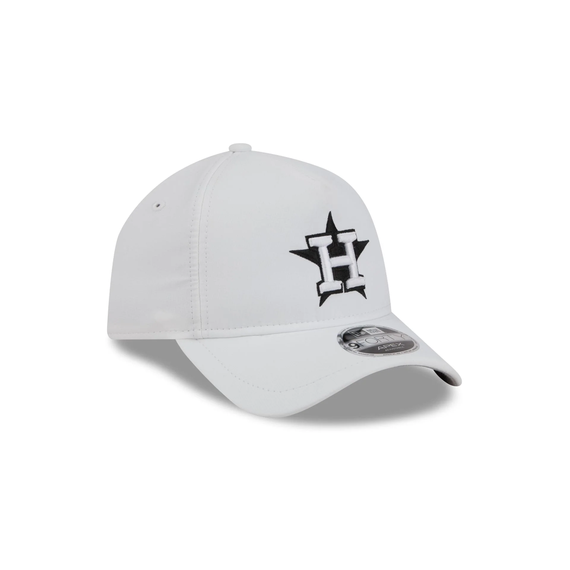 Houston Astros White 9FORTY APEX Snapback Hat - Image 3