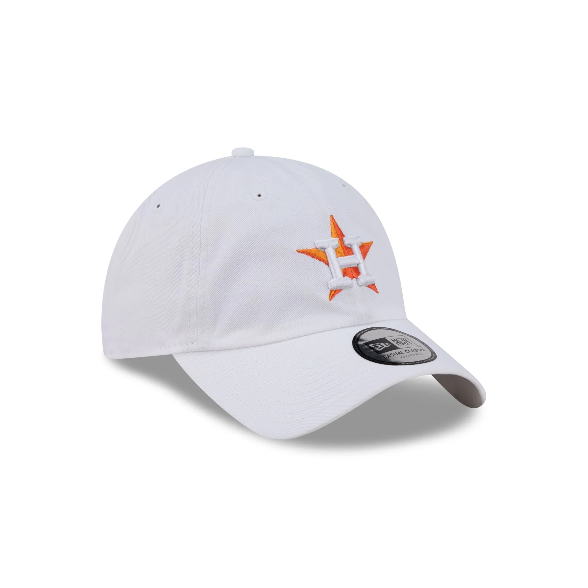 Houston Astros White Casual Classic Adjustable Hat - Image 3