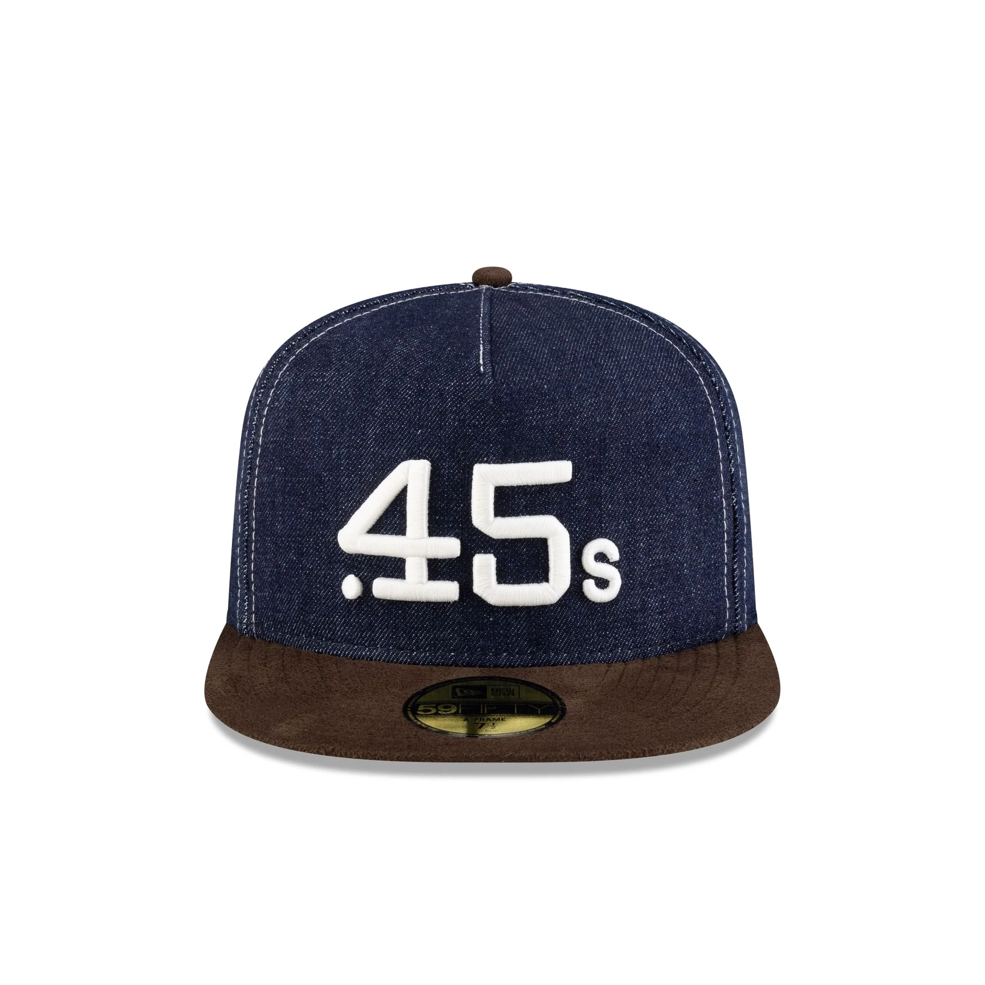 Houston Colts Houston Pack Denim 59FIFTY A-Frame Fitted Hat - Image 2