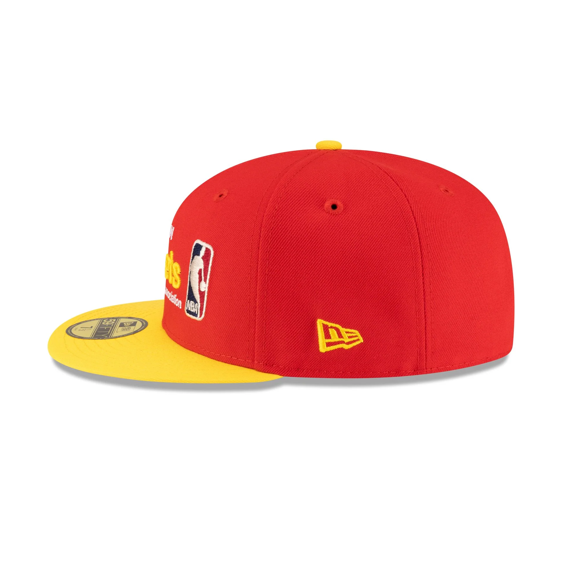 Houston Rockets 1972-1995 Hardwood Classics Sign Stack 59FIFTY Fitted Hat - Image 5