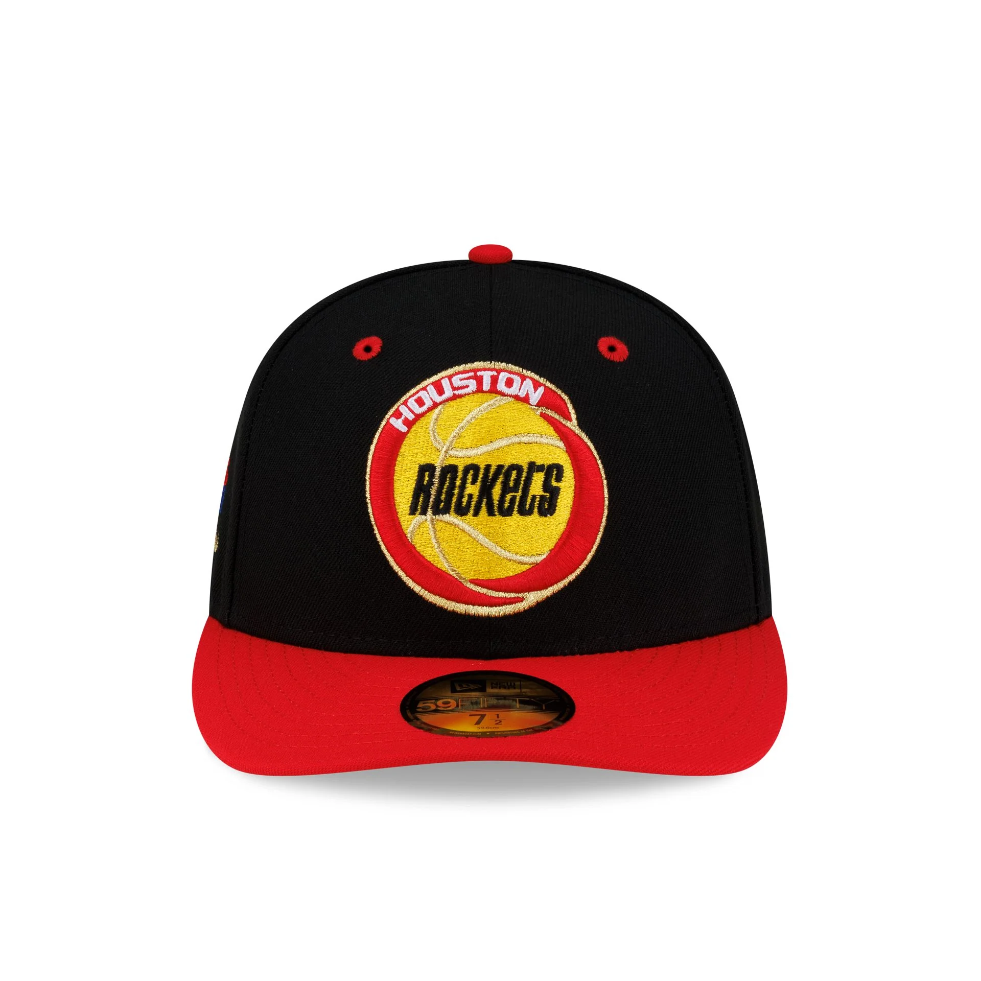 Houston Rockets 1995 Finals Black & Gold 59FIFTY Fitted Hat - Image 2