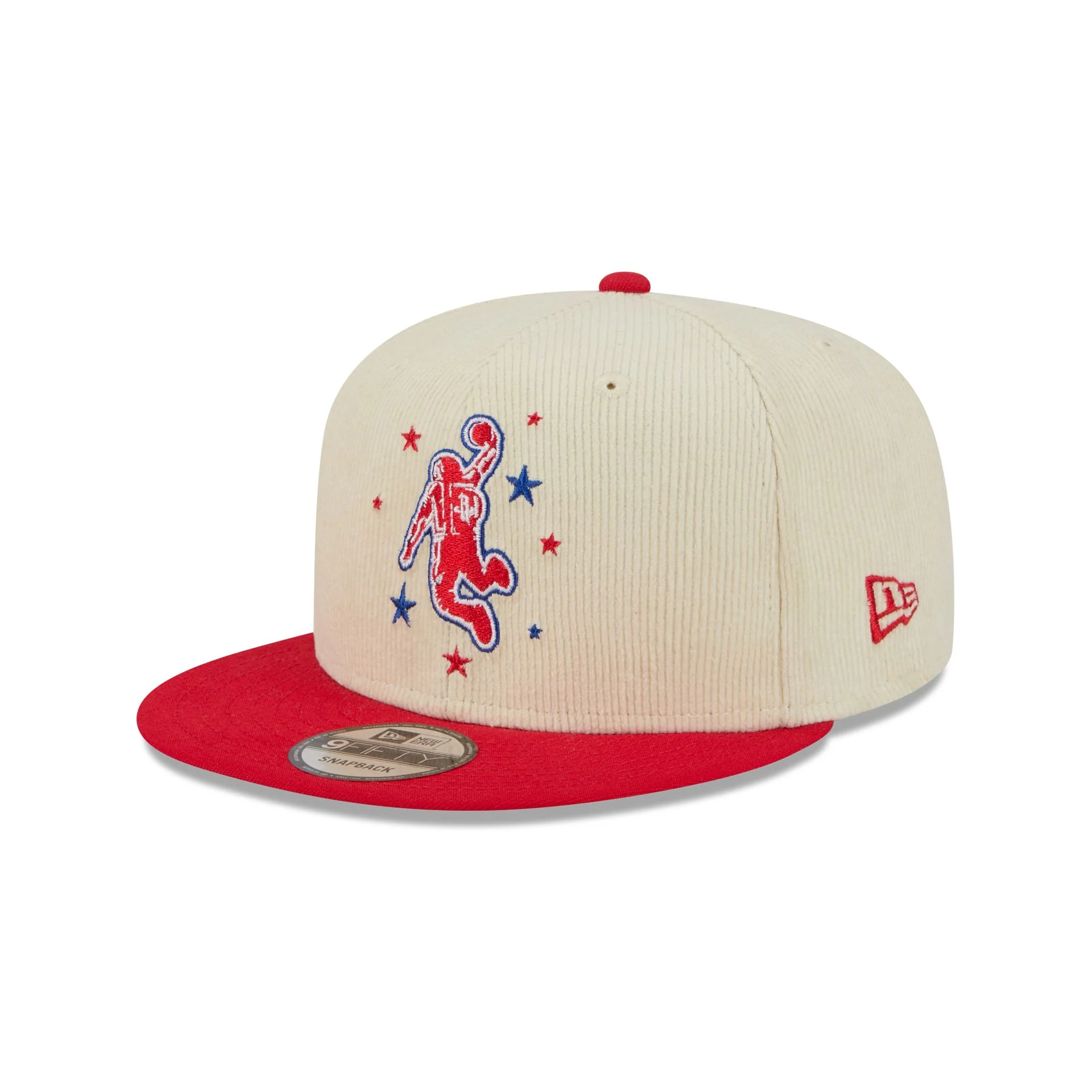 Houston Rockets 2025 City Edition Chrome White Corduroy 9FIFTY Snapback Hat - Image 3