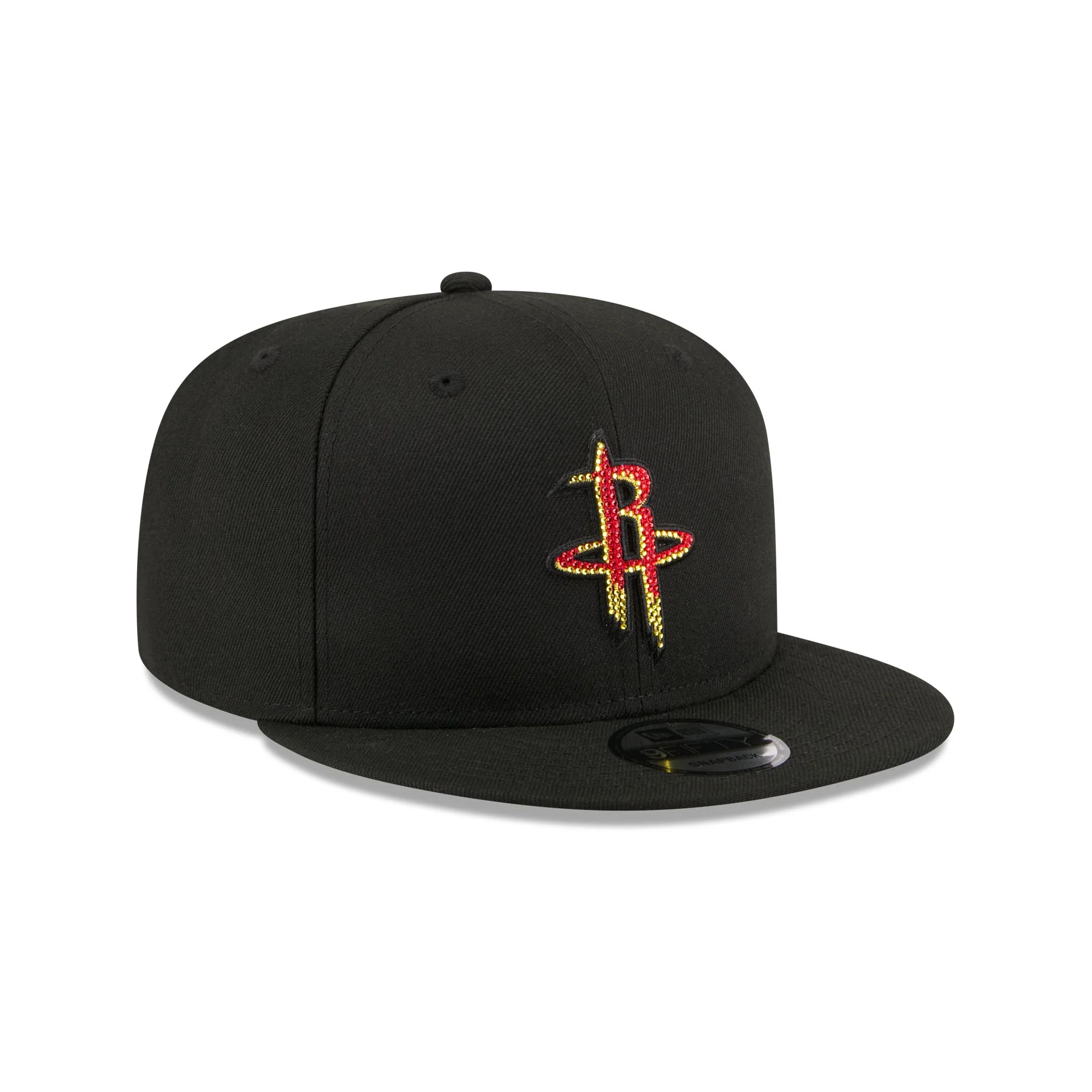 Houston Rockets 2026 Draft Black 9FIFTY Snapback Hat - Image 3