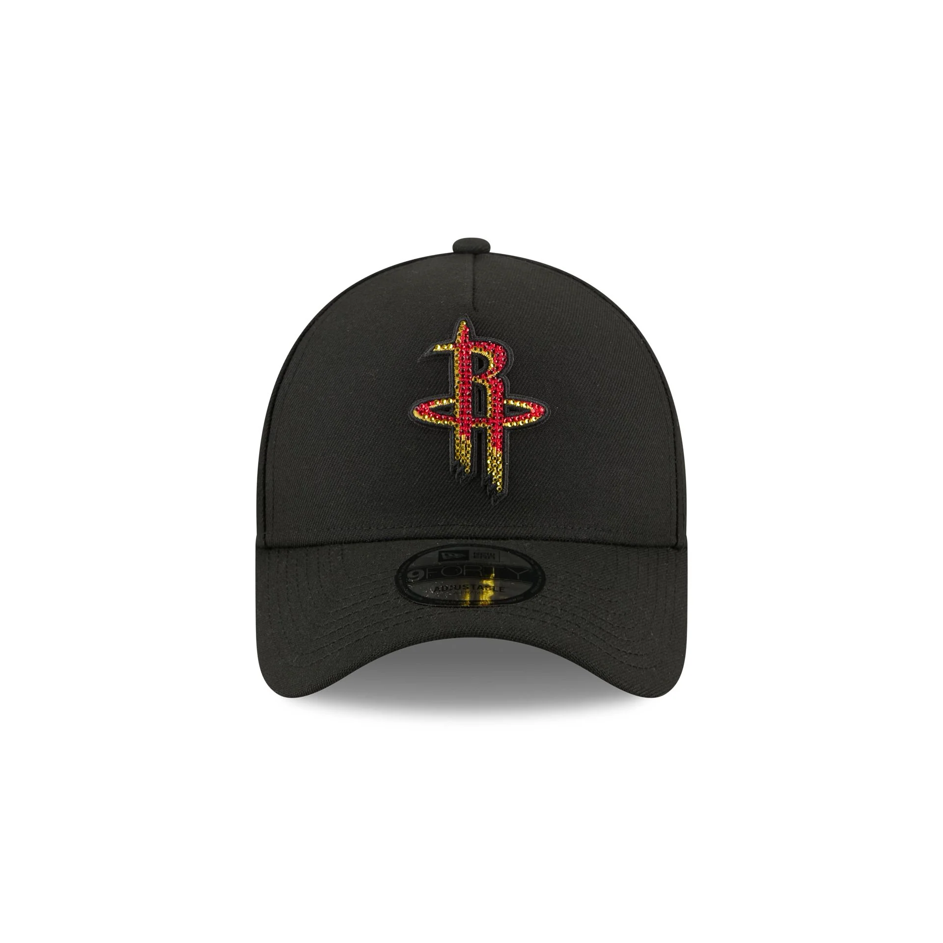 Houston Rockets 2026 Draft Black 9FORTY A-Frame Snapback Hat - Image 2