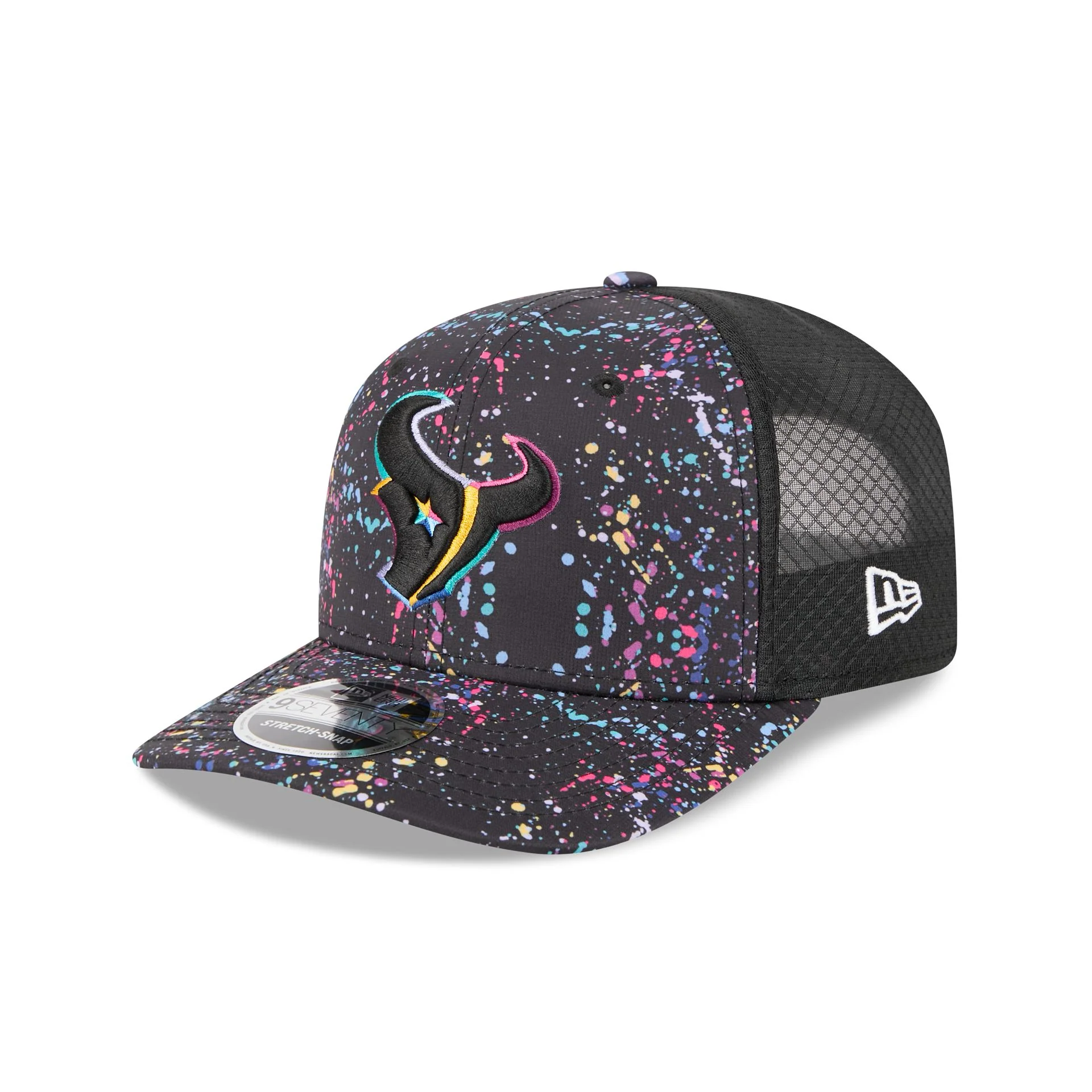 Houston Texans 2025 Crucial Catch 9SEVENTY Trucker Hat - Image 3