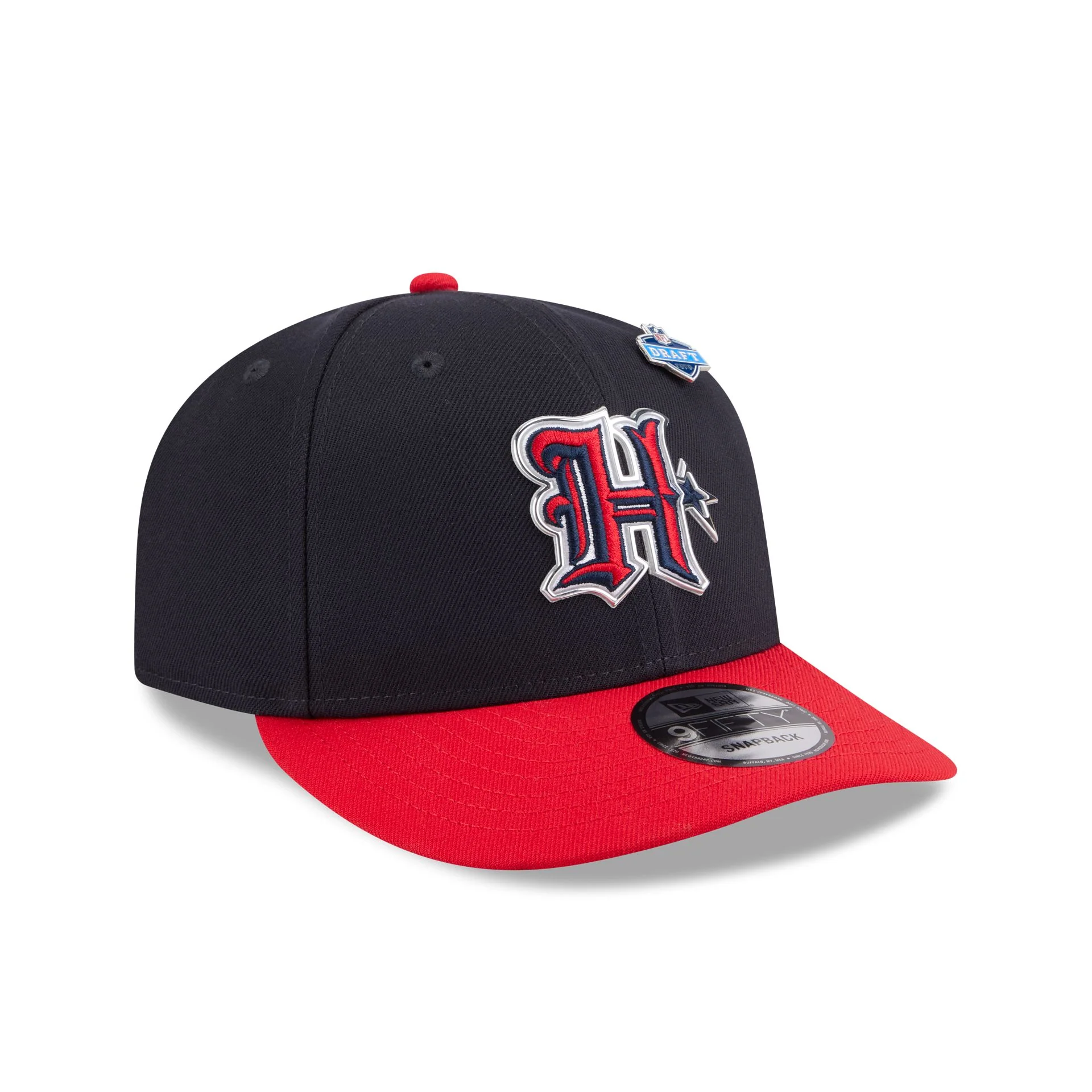 Houston Texans 2026 Draft 9FIFTY Snapback Hat - Image 3