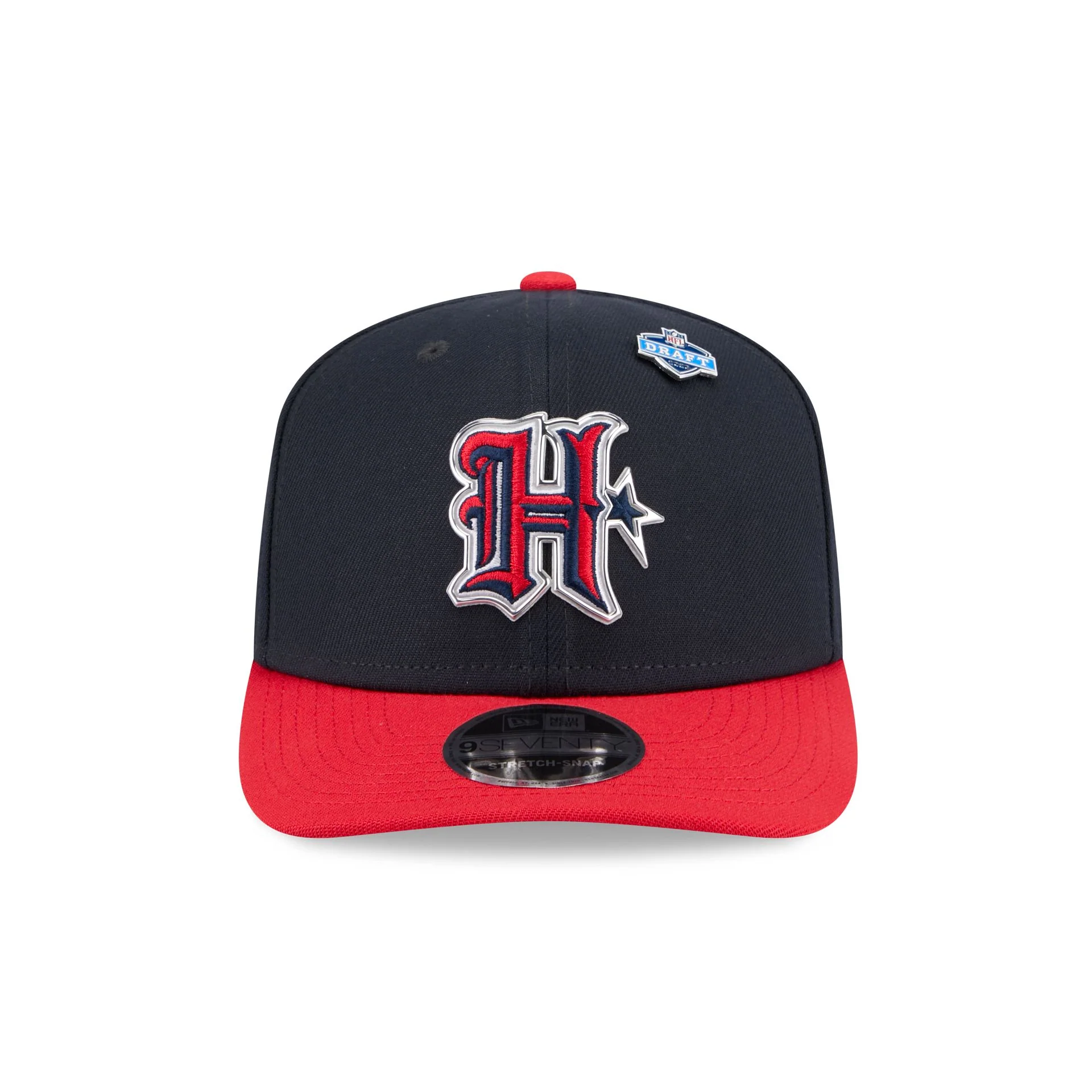 Houston Texans 2026 Draft 9SEVENTY Stretch-Snap Hat - Image 2
