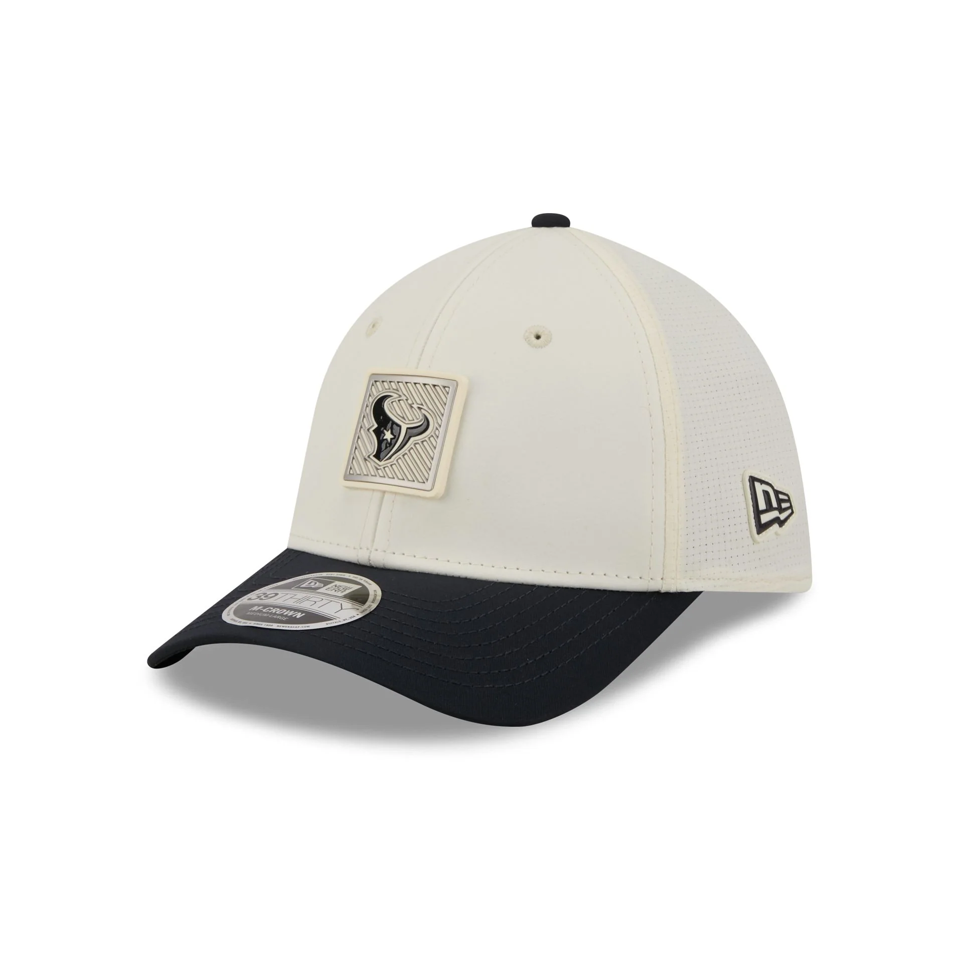 Houston Texans 2026 Training 39THIRTY M-Crown Stretch-Fit Hat - Image 3