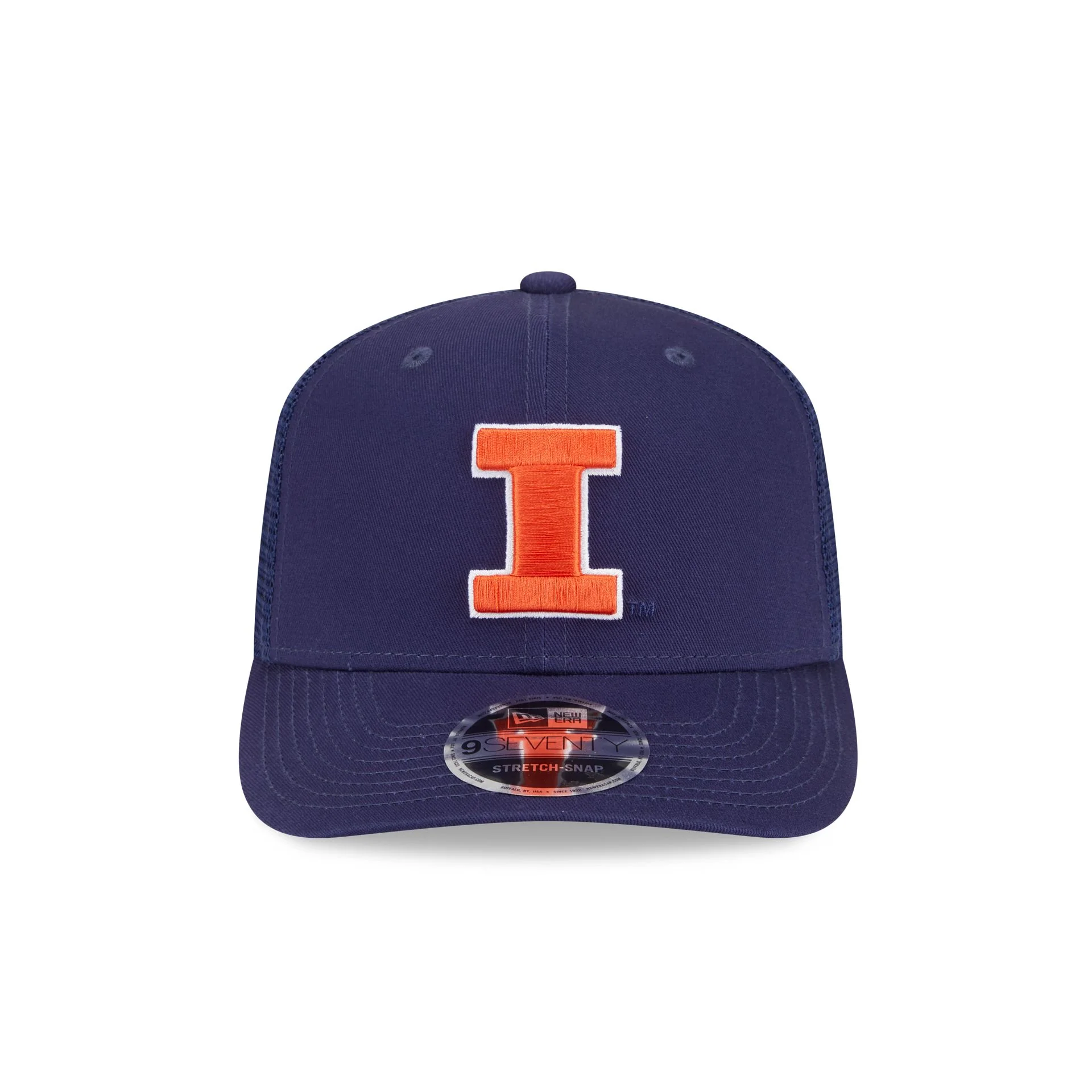 Illinois Fighting Illini Simple 9SEVENTY Trucker Hat - Image 2