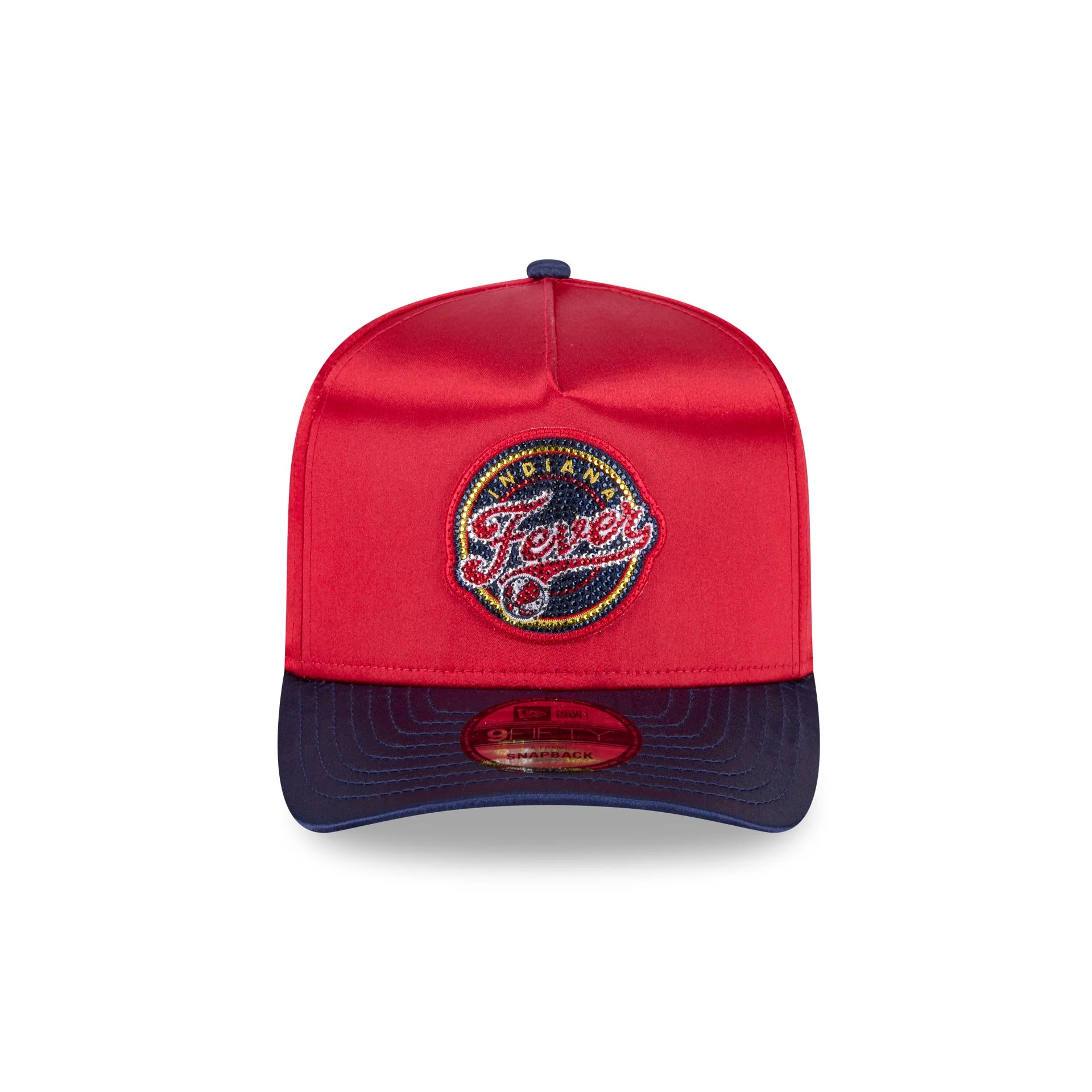 Indiana Fever 2026 Draft Satin 9FIFTY A-Frame Snapback Hat - Image 2