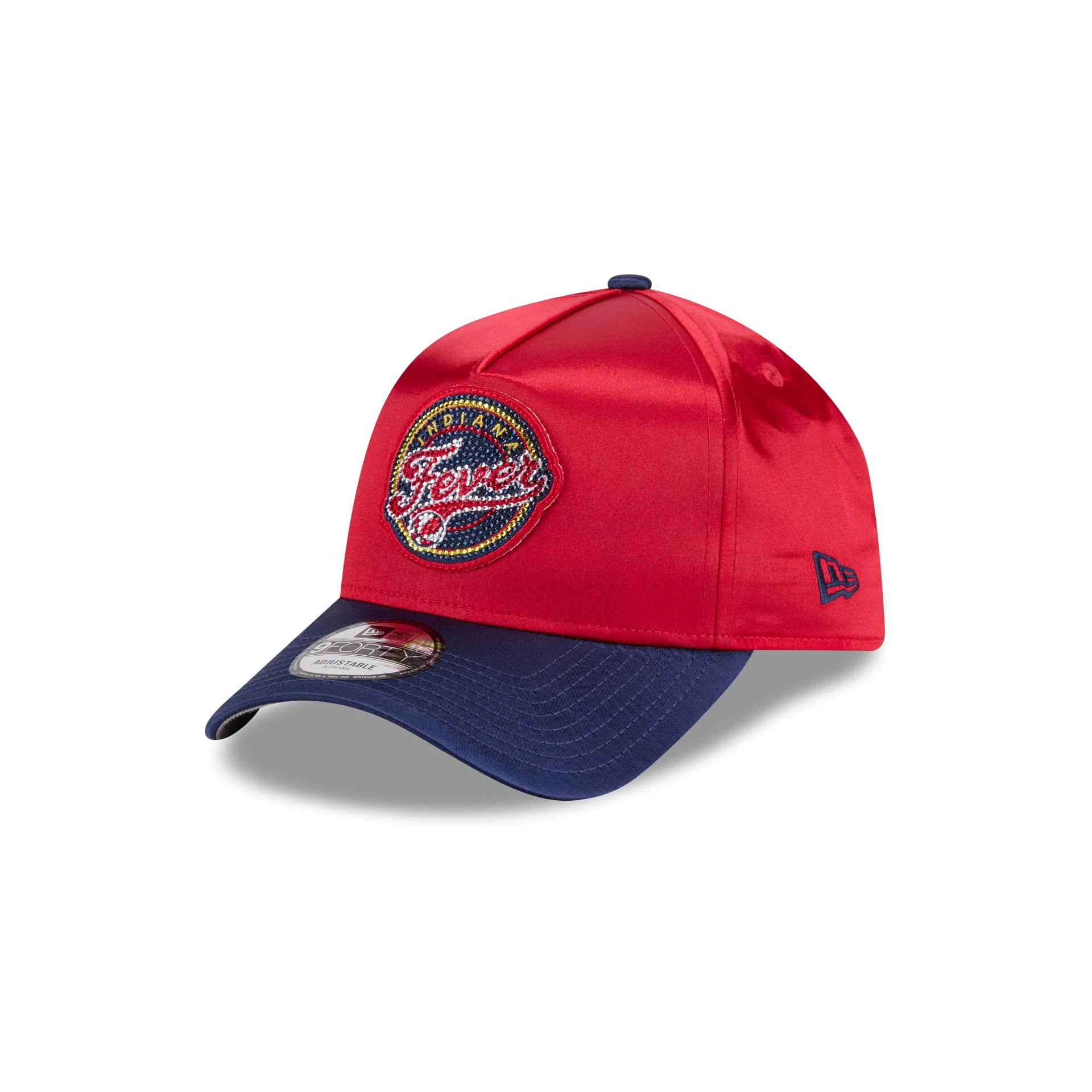 Indiana Fever 2026 Draft Satin 9FORTY A-Frame Snapback Hat - Image 3