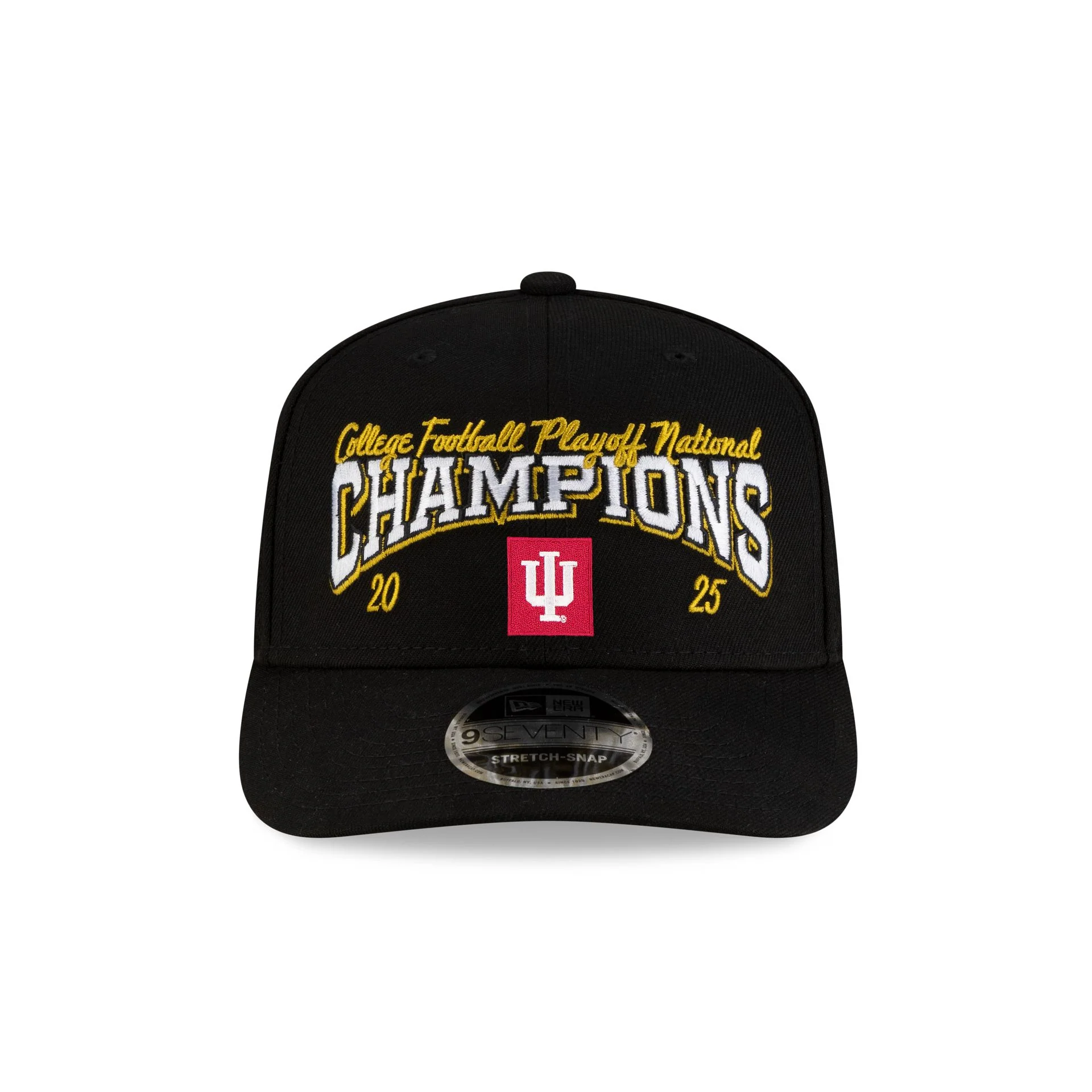 Indiana Hoosiers 2025-2026 College Football Champions 9SEVENTY Stretch-Snap Hat - Image 2