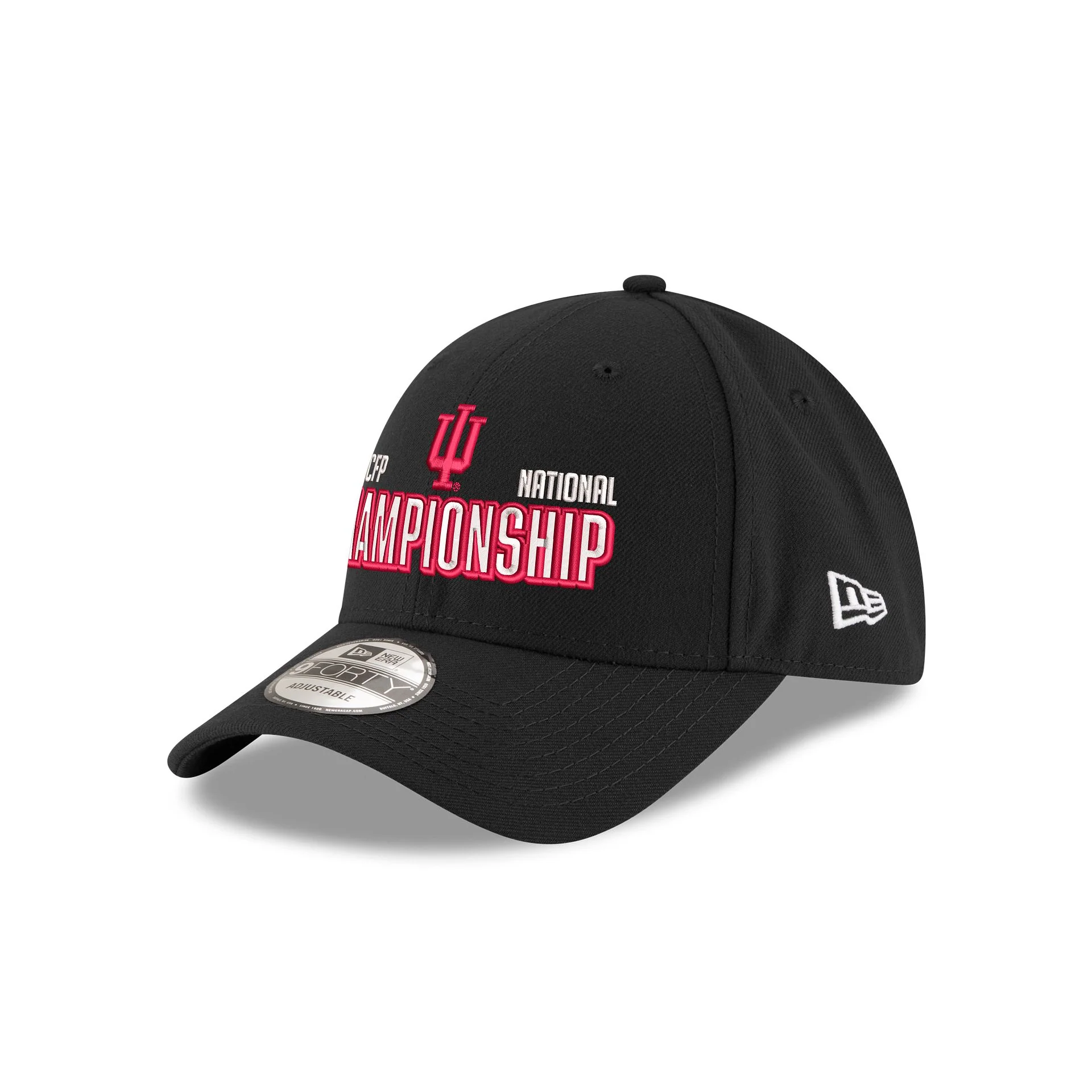 Indiana Hoosiers 2026 College Football Championship Participation 9FORTY Adjustable Hat - Image 3