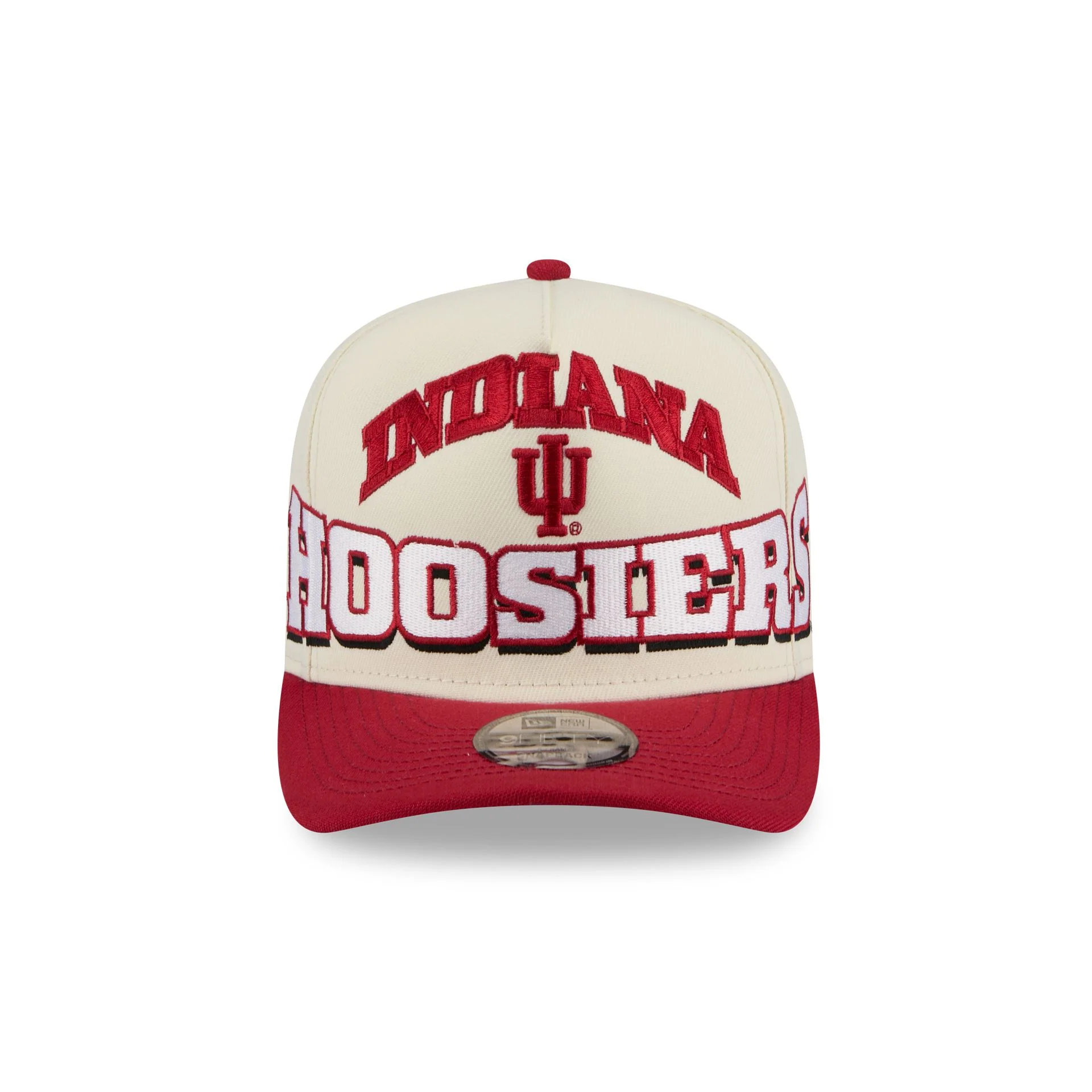 Indiana Hoosiers March Madness Chrome 9FIFTY A-Frame Snapback Hat - Image 2