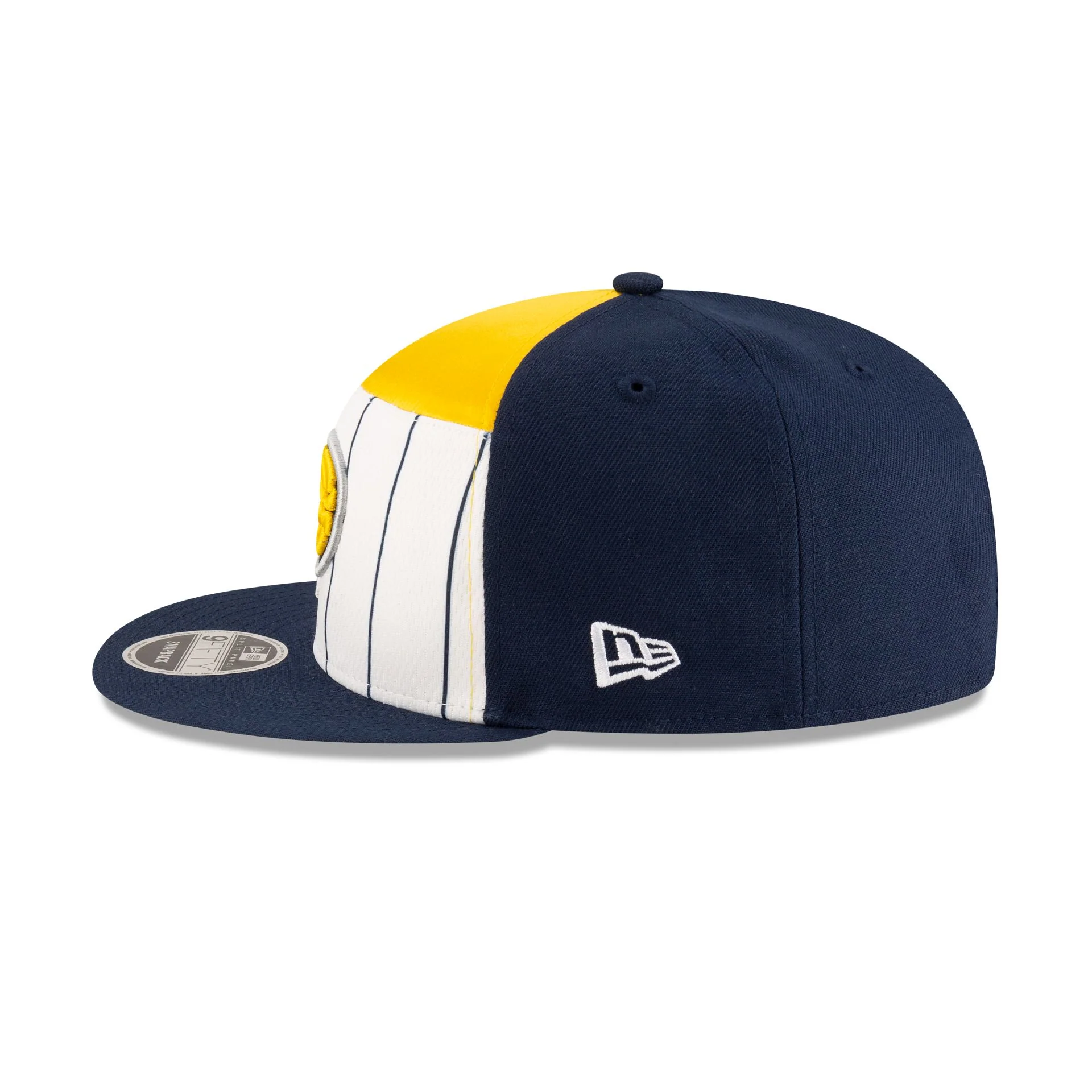 Indiana Pacers 2025 Tip-Off Split Panel 9FIFTY Snapback Hat - Image 4