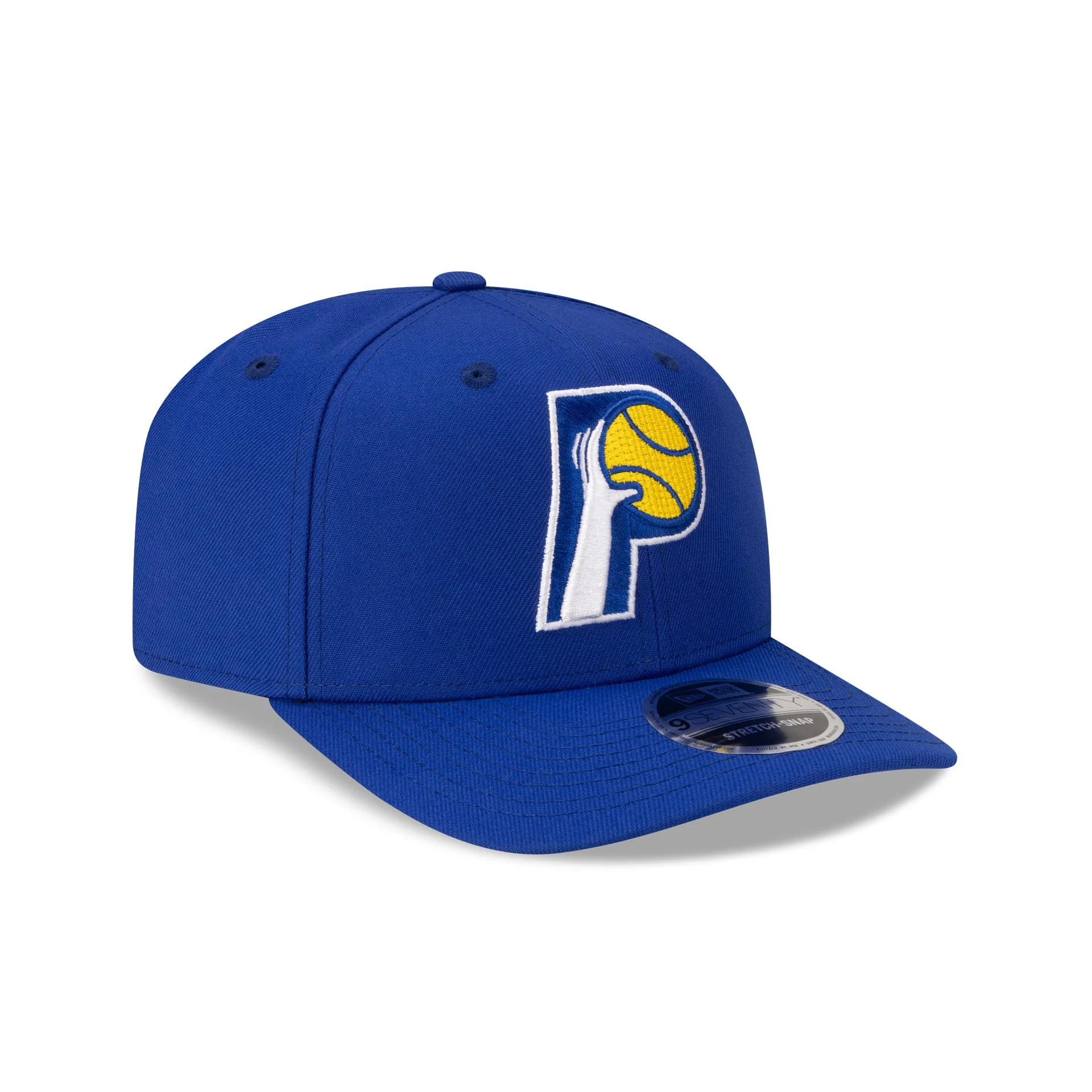 Indiana Pacers Hardwood Classics 80s 9SEVENTY Stretch-Snap Hat - Image 3