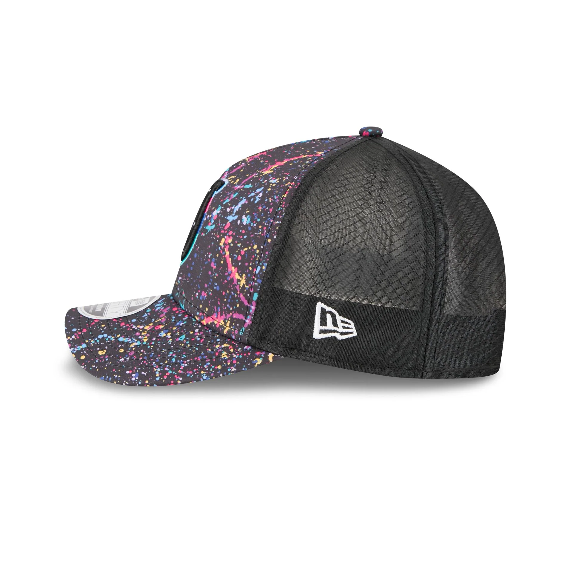 Indianapolis Colts 2025 Crucial Catch 9FORTY M-Crown A-Frame Trucker Hat - Image 5