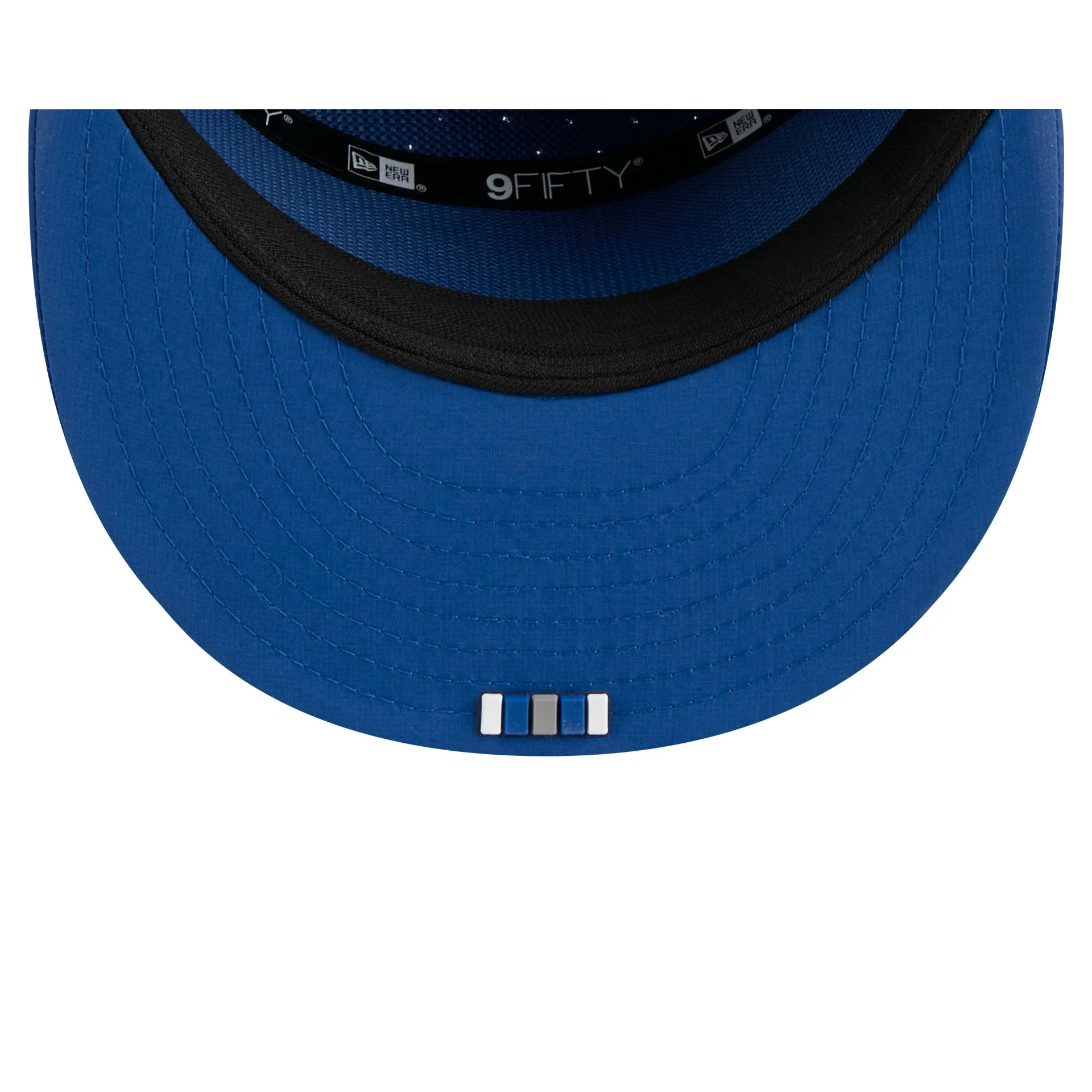 Indianapolis Colts 2025 Sideline Hot Weather Split Panel 9FIFTY Snapback Hat - Image 6