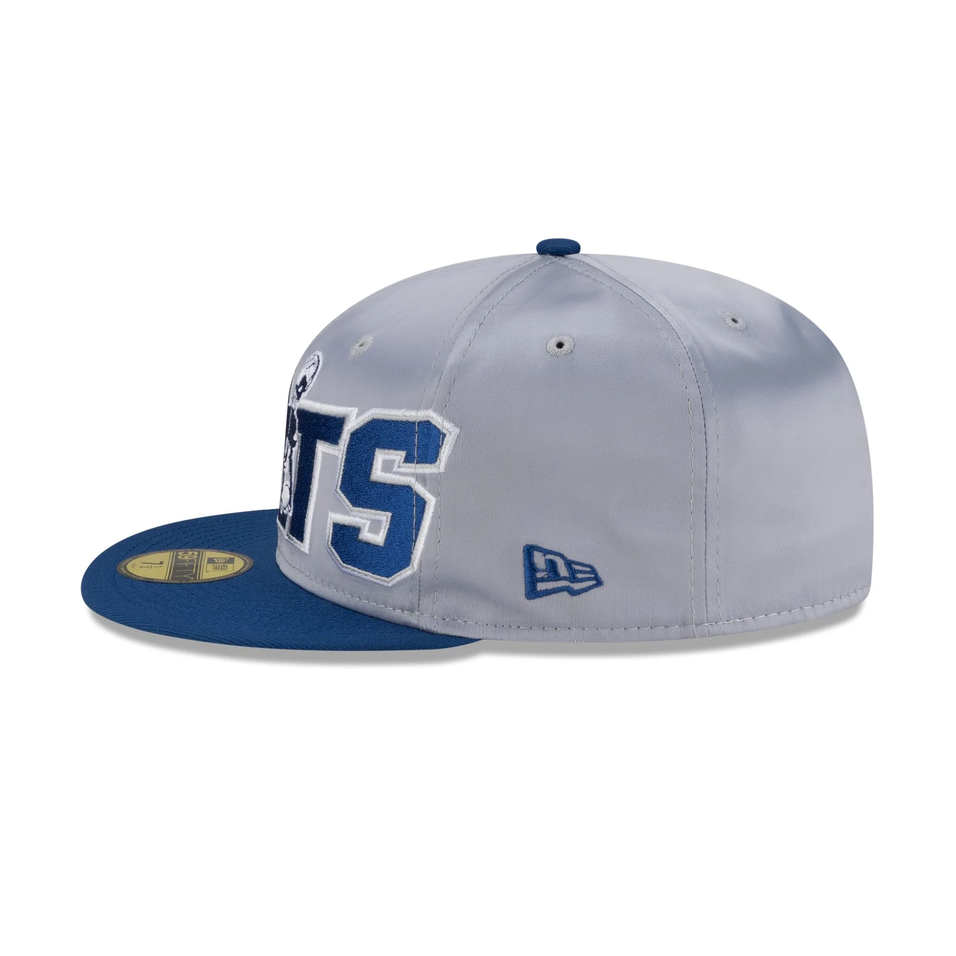 Indianapolis Colts Bold Satin 59FIFTY Fitted Hat - Image 4