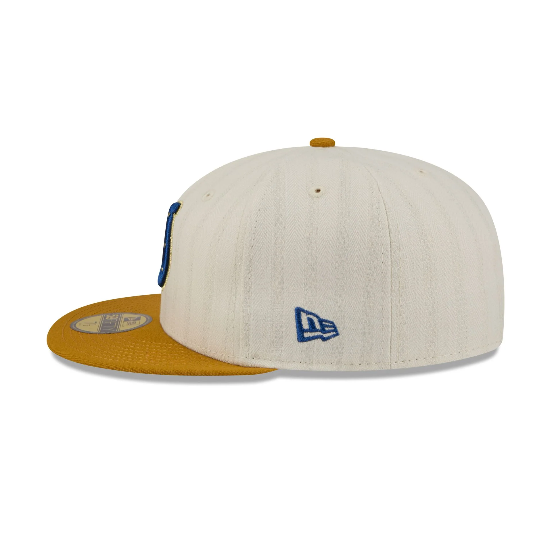 Indianapolis Colts Chrome Herringbone 59FIFTY Fitted Hat - Image 5