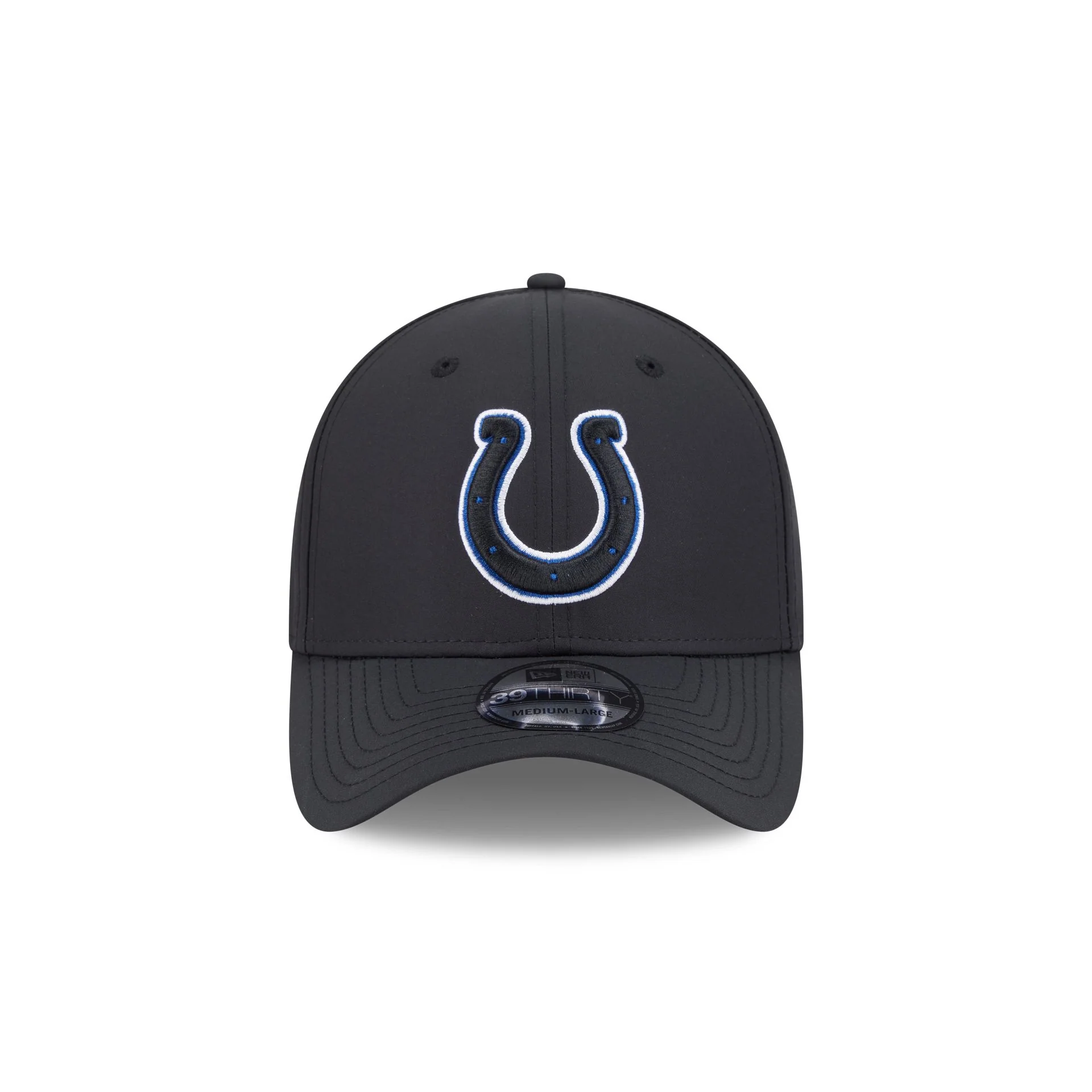 Indianapolis Colts Night 39THIRTY Stretch Fit Hat - Image 2