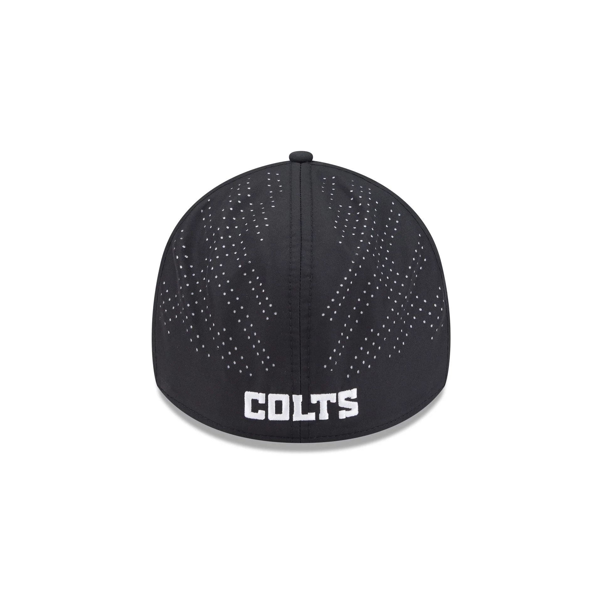 Indianapolis Colts Night 39THIRTY Stretch Fit Hat - Image 6
