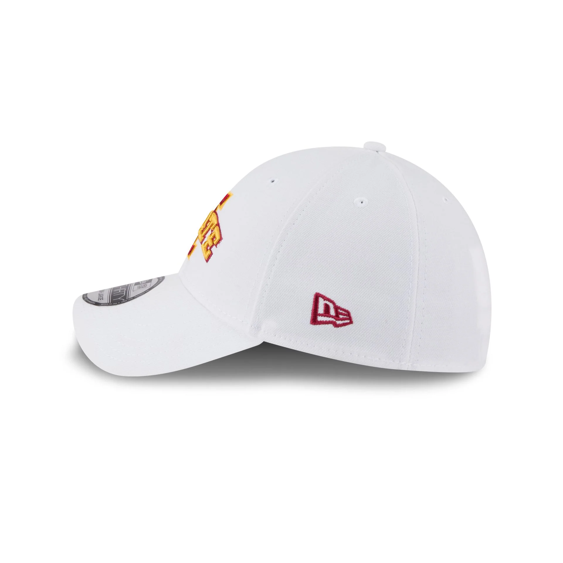 Iowa State Cyclones Optic White 39THIRTY Stretch Fit Hat - Image 4