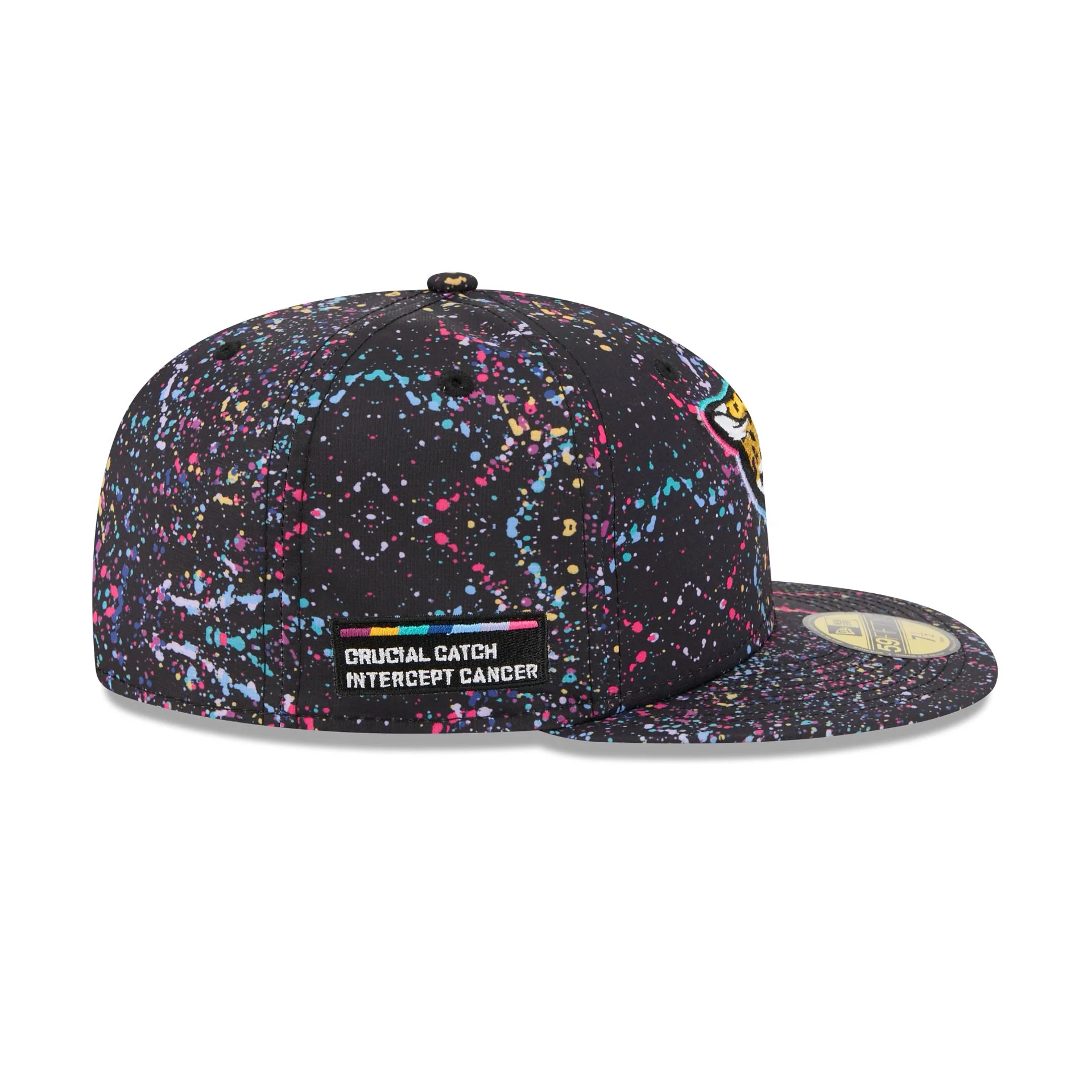 Jacksonville Jaguars 2025 Crucial Catch 59FIFTY Fitted Hat - Image 4