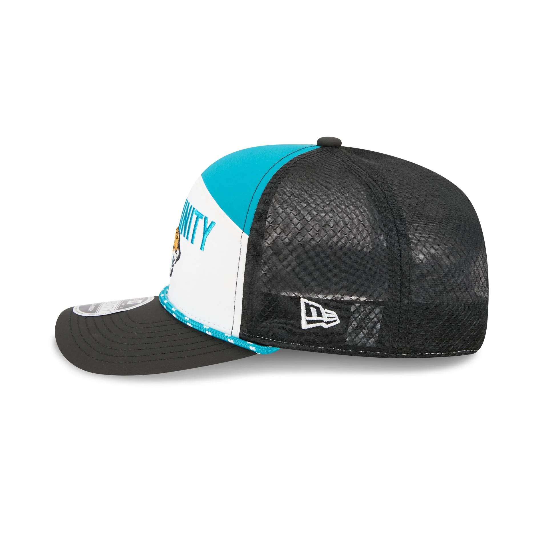 Jacksonville Jaguars 2025 Inspire Change Split Panel 9SEVENTY Trucker Hat - Image 4