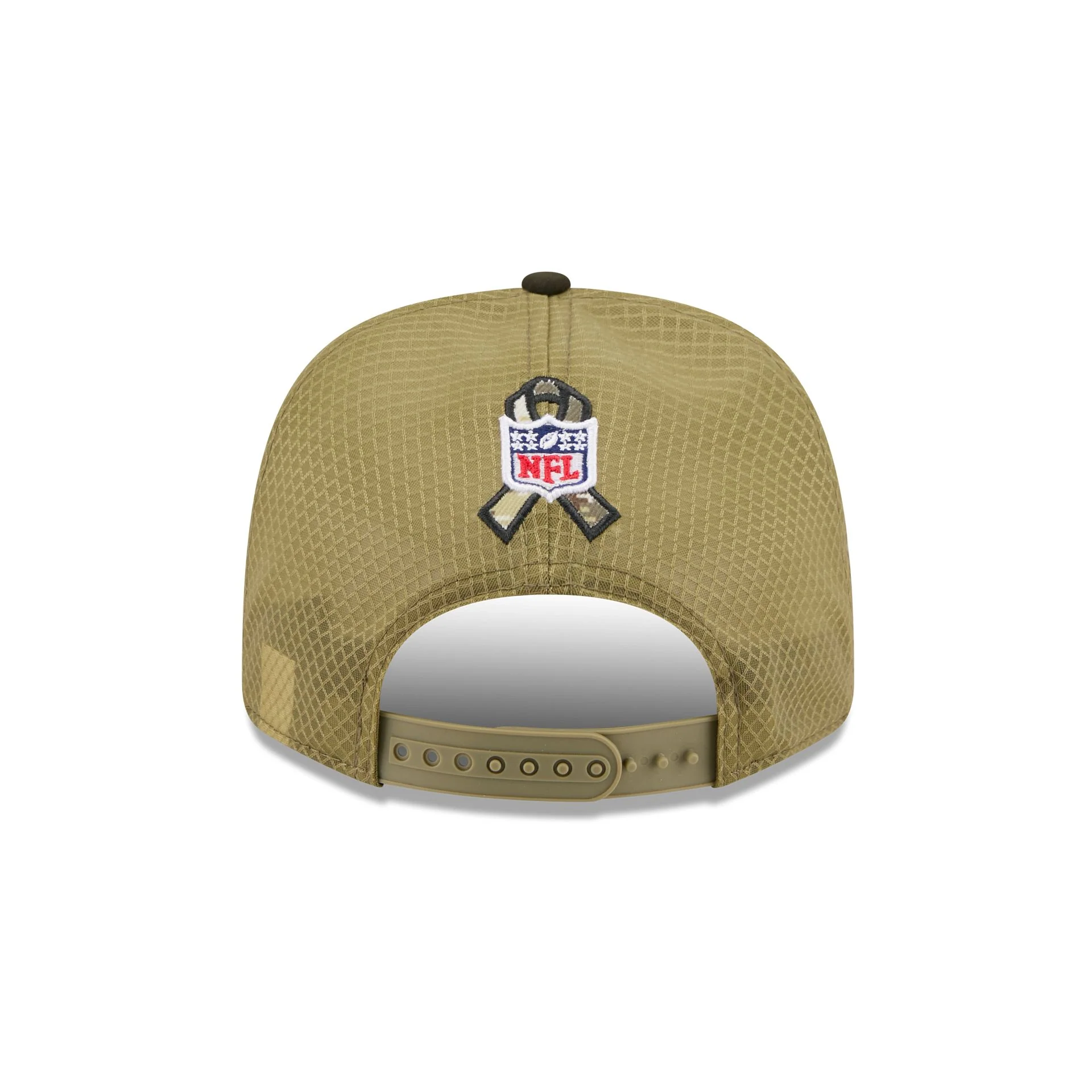 Jacksonville Jaguars 2025 Salute to Service 9SEVENTY Trucker Hat - Image 6