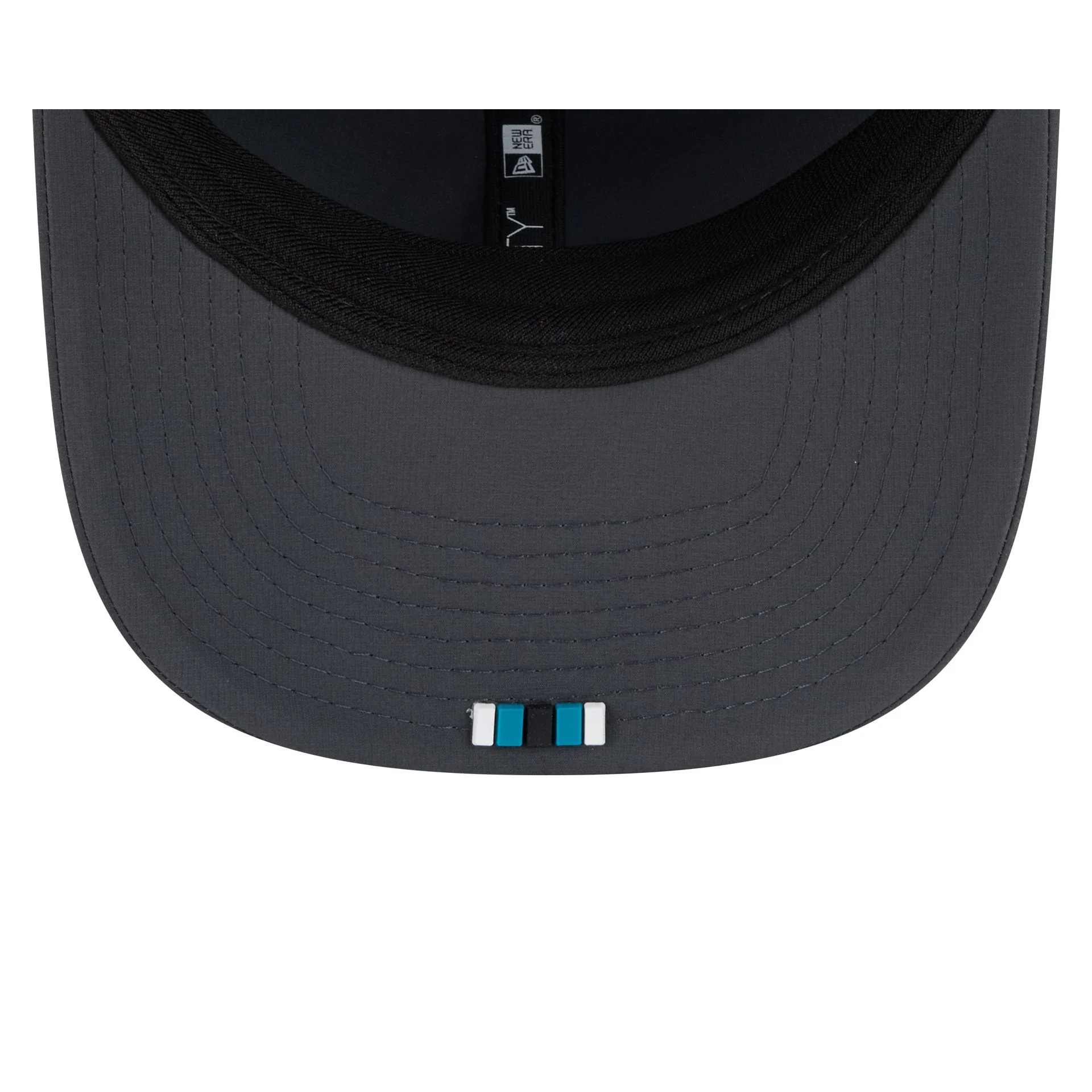 Jacksonville Jaguars 2025 Sideline Cold Weather Steel Clouds 9SEVENTY Stretch-Snap Hat - Image 7