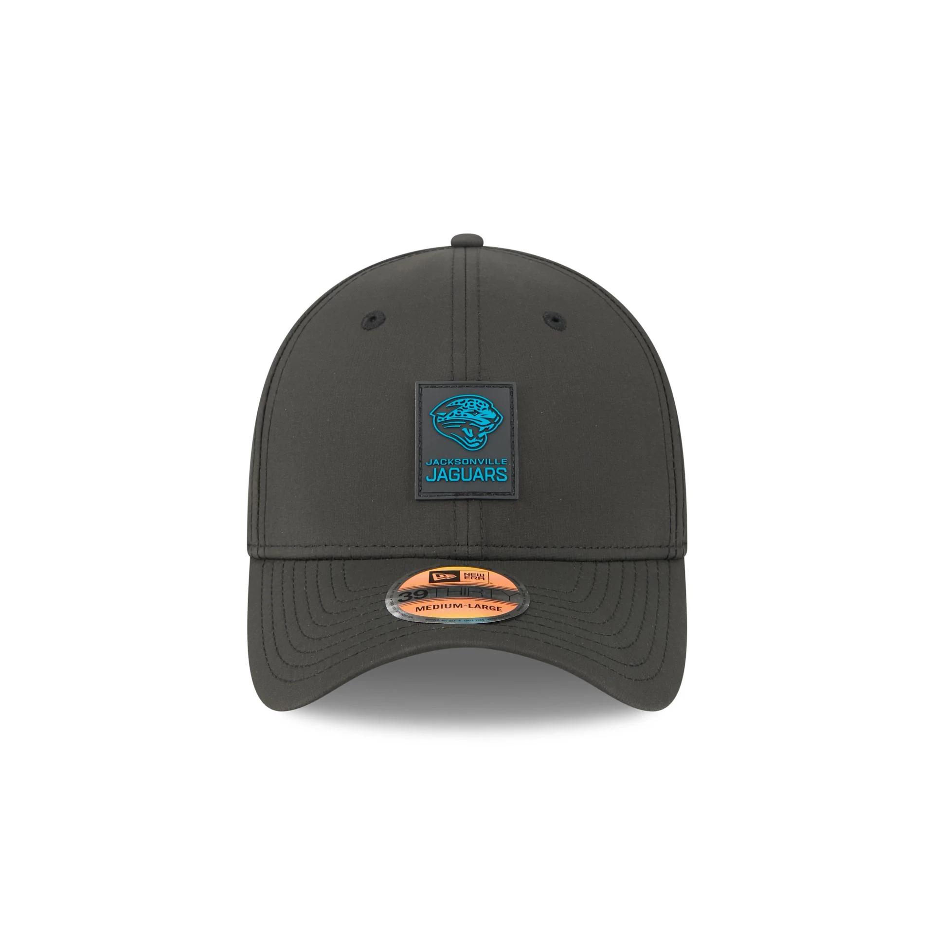 Jacksonville Jaguars 2025 Sideline Hot Weather Historic 39THIRTY Stretch Fit Hat - Image 2
